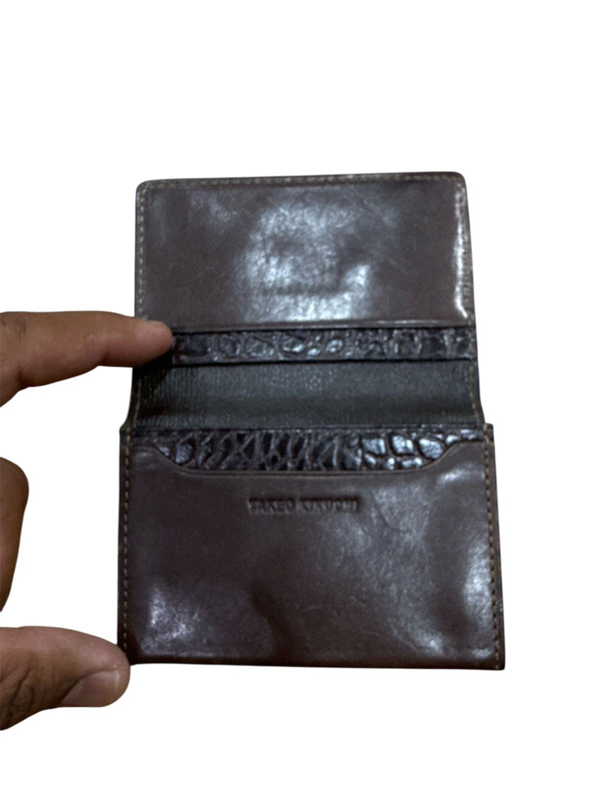 Takeo Kikuchi Takeo Kikuchi Leather wallet Size ONE SIZE - 2 Thumbnail