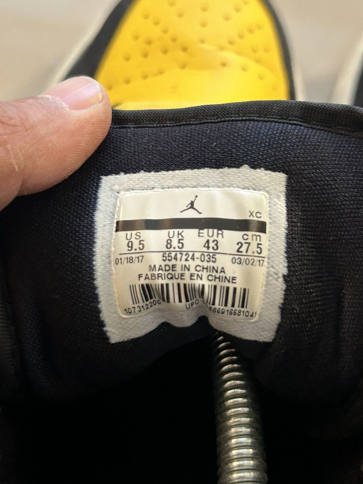 Jordan Brand Jordan 1 new loves Size US 9.5 / EU 42-43 - 6 Thumbnail