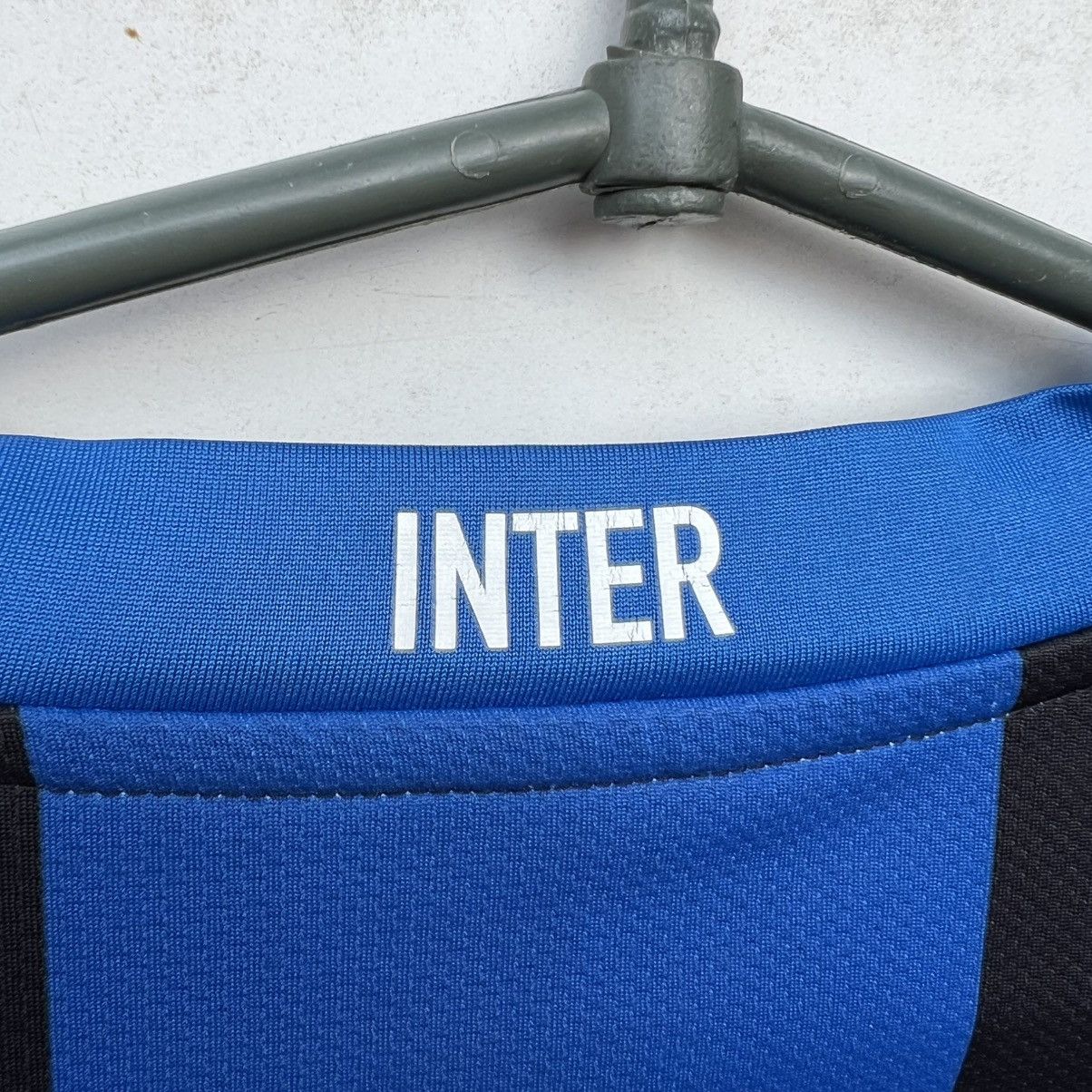Nike Inter milan 2008 2009 soccer jersey nike football t shirt Size US XL / EU 56 / 4 - 18 Thumbnail