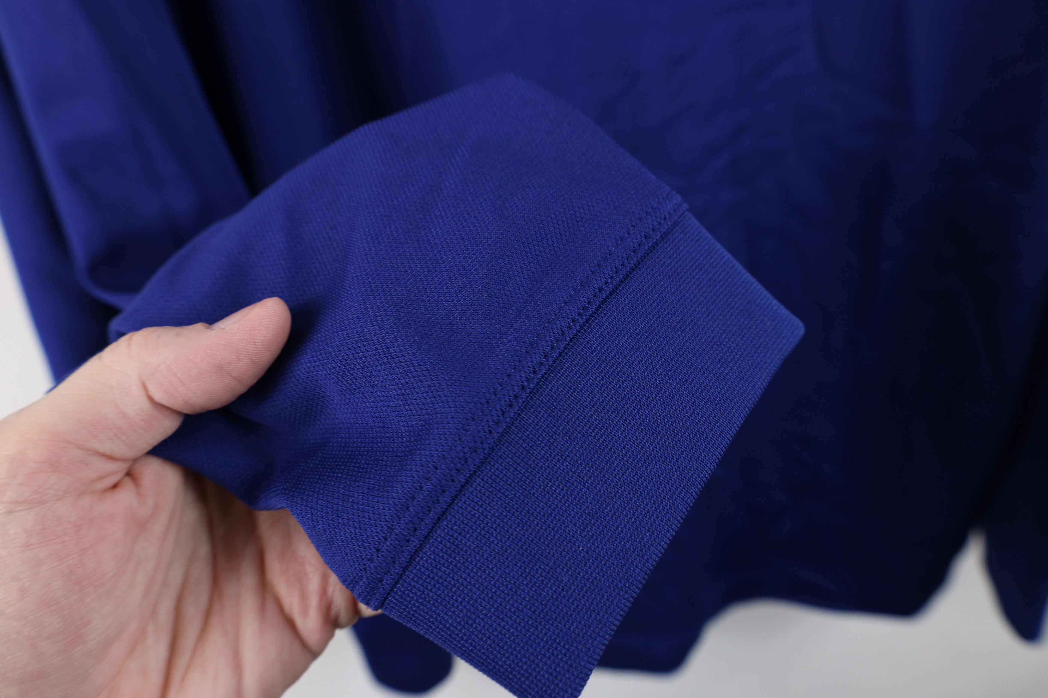 Nike Vintage Y2K Nike Golf Swoosh Knit Mock Neck T-Shirt Blue Size US XL / EU 56 / 4 - 7 Thumbnail