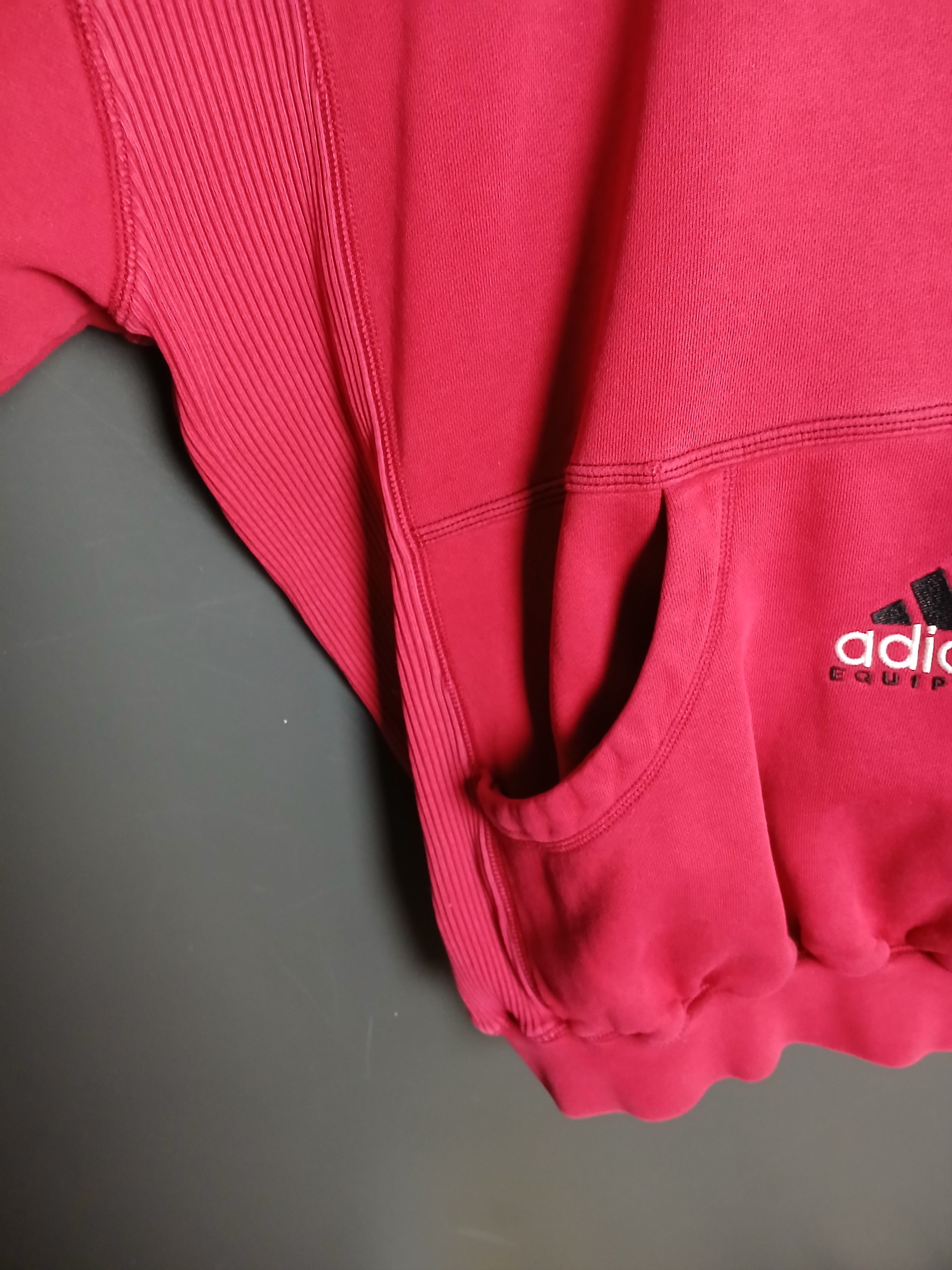 Adidas × Vintage Vintage Adidas Equipment Hoodie Size US L / EU 52-54 / 3 - 5 Thumbnail