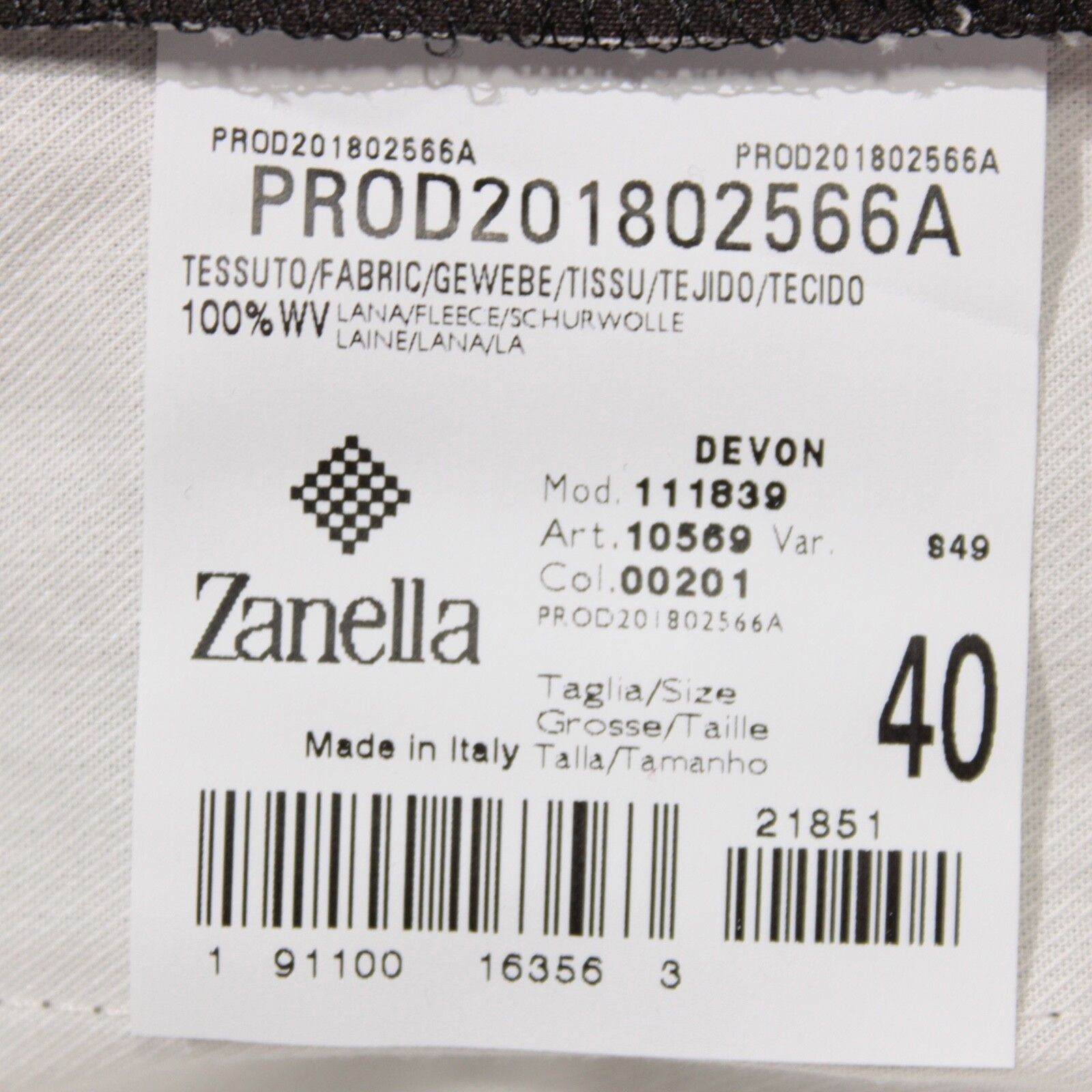 Zanella Zanella New with tags Dress Pants Size 40 US In Brown Size US 40 / EU 56 - 5 Thumbnail