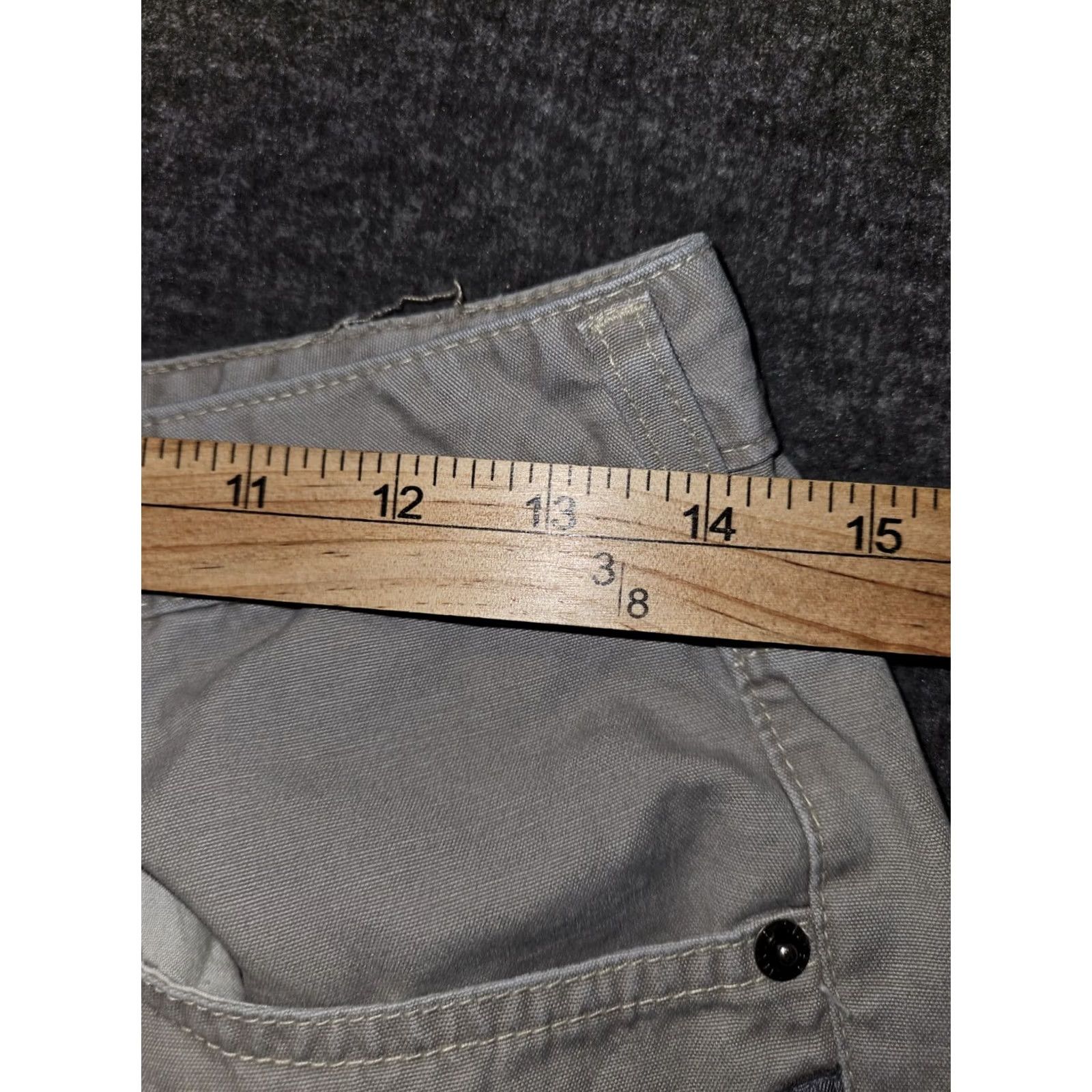 Silver Jeans Co. VINTAGE Silver Jeans Bootcut Jeans Women 29 Regular Gray 90s Y2K Mid Rise Button Fly Denim City Embroidered Logo Boots Size 29" - 4 Thumbnail