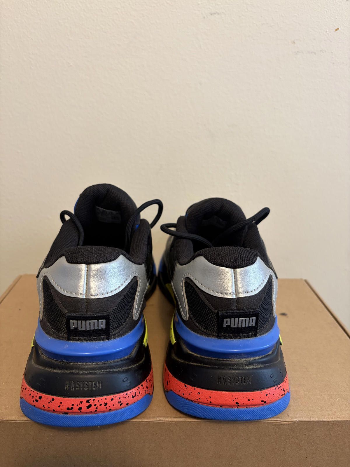Puma Puma RS-Laser Blue/Yellow Tag Kids Shoes (Size 6.5) Size US 6.5 / EU 39-40 - 4 Thumbnail