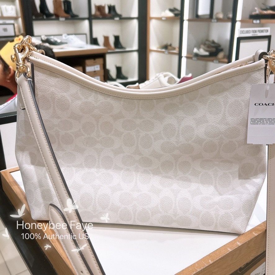 Coach Laurel Shoulder Bag In Signature Canvas CV975 Size ONE SIZE - 2 Thumbnail