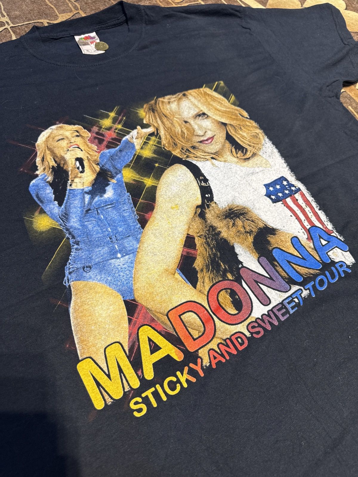 Vintage 🔥Vintage Madonna Sticky and sweet tour🔥 Size US XL / EU 56 / 4 - 6 Thumbnail