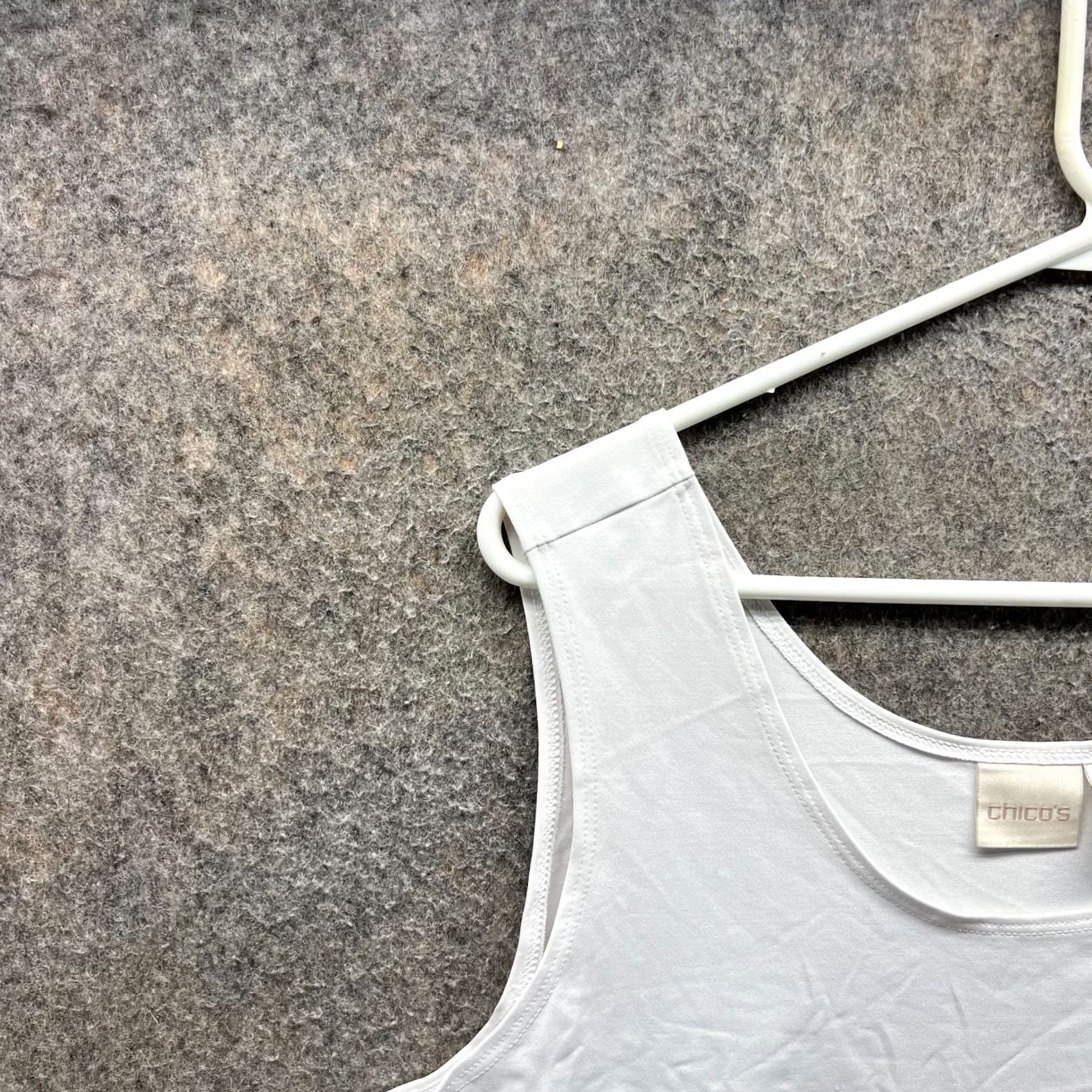 Vintage Chico'S Womens 3 Sleeve Tank Top - Vintage Nylon Shirt Size XS / US 0-2 / IT 36-38 - 6 Thumbnail