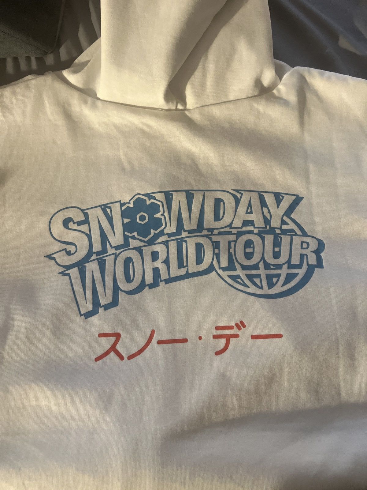 Designer × Japanese Brand × Snowday Reversible - white x AOP Hoodie medium Size US M / EU 48-50 / 2 - 3 Thumbnail