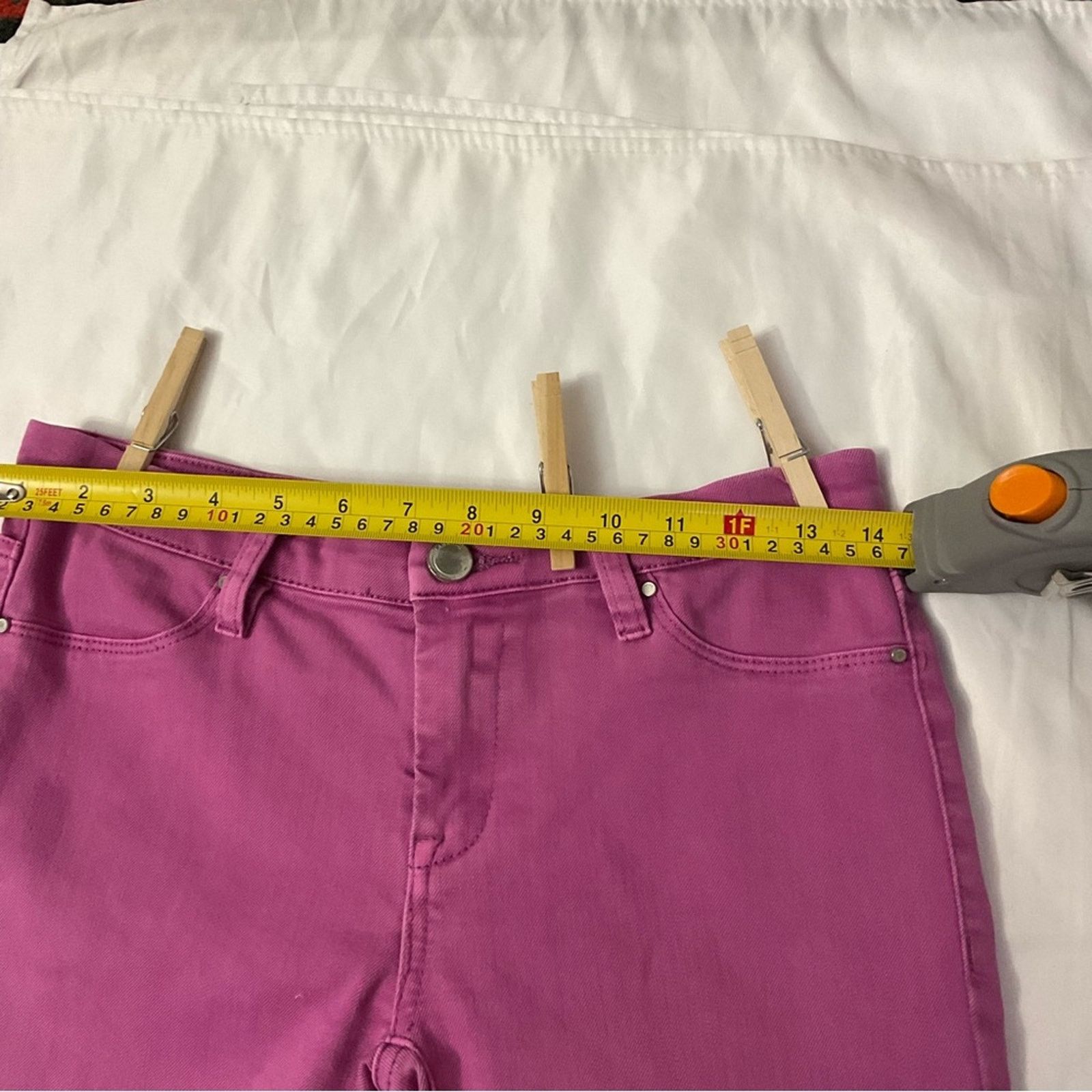 BLANKNYC Blank NYC Pink Denim Skinny Jeans 27 Size 27" / US 4 / IT 40 - 5 Thumbnail