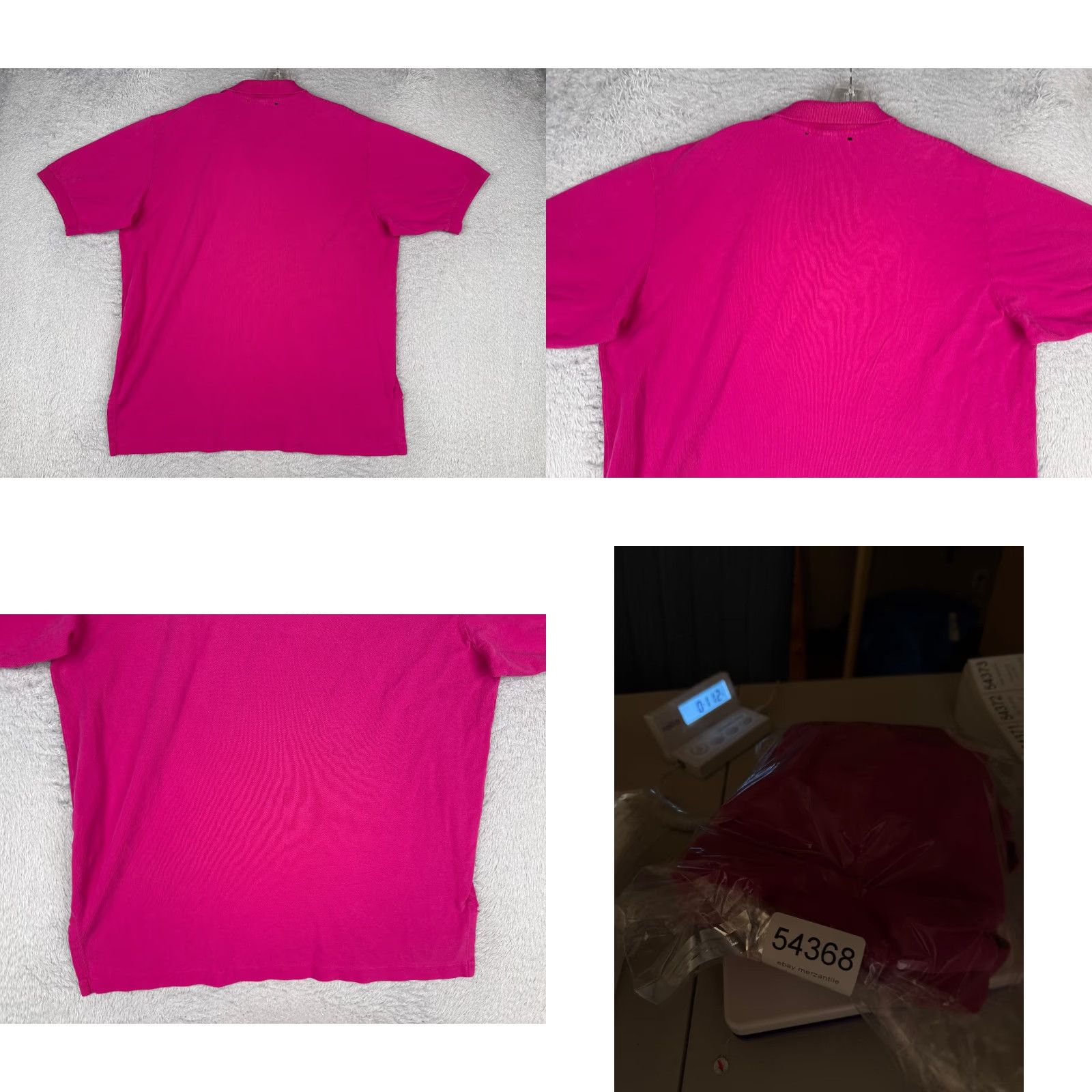 Ralph Lauren VINTAGE Ralph Lauren Polo Shirt Men XL Pink 100% Cotton Slim Fit Short Sleeve 70s Size US XL / EU 56 / 4 - 9 Thumbnail