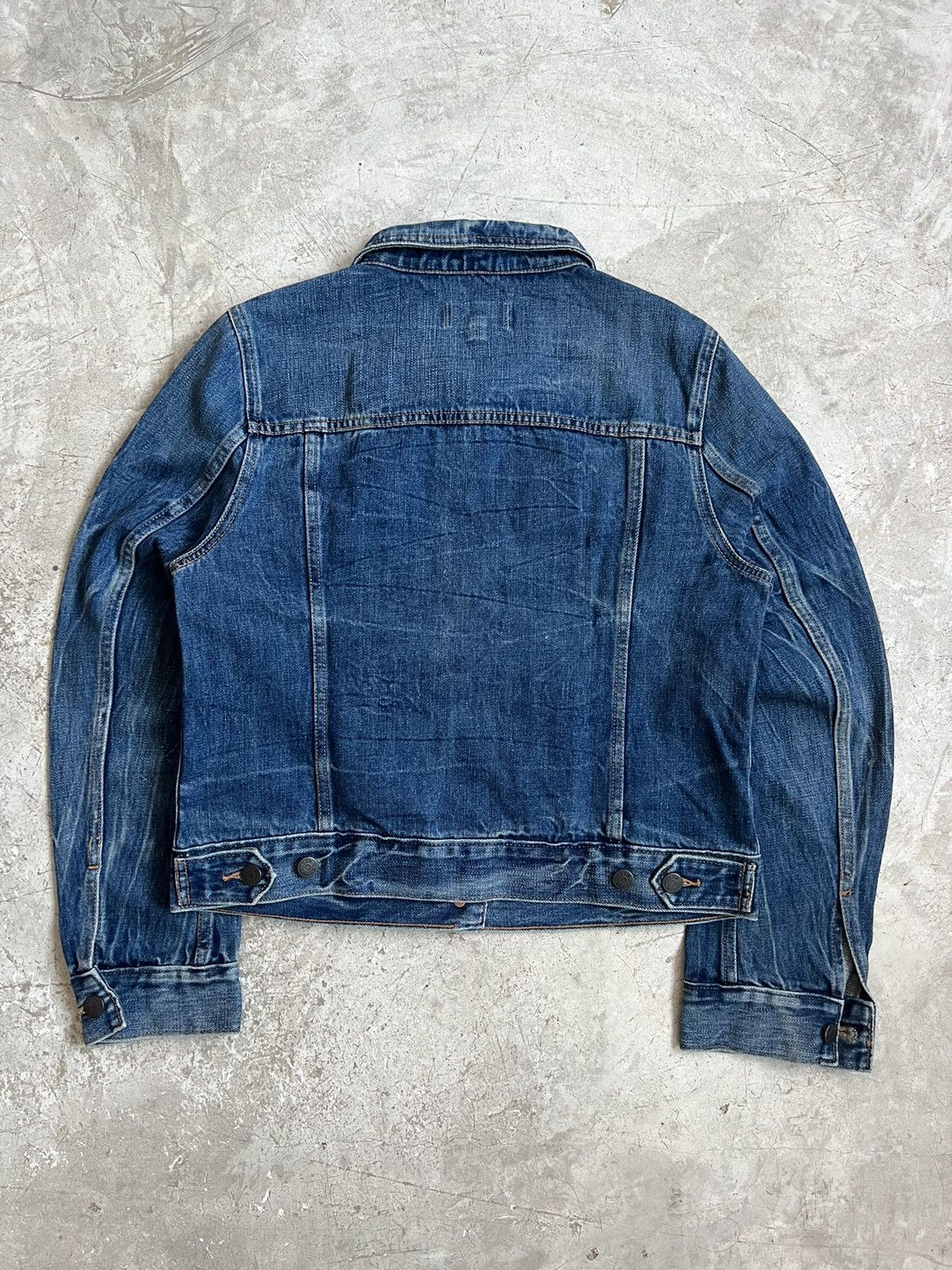 J.Crew Vintage J.CREW Indigo Denim Jacket Size US S / EU 44-46 / 1 - 14 Thumbnail