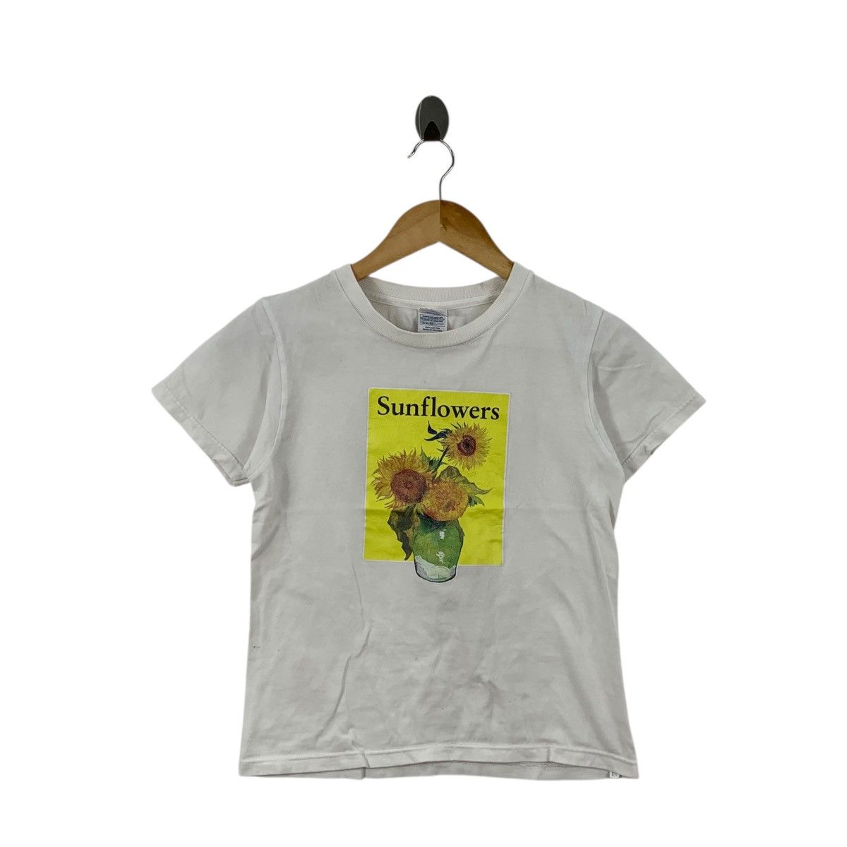 Other VAN GOGH SUNFLOWERS Still Life Painting Tee Shirt Top Size XS / US 0-2 / IT 36-38 - 3 Thumbnail