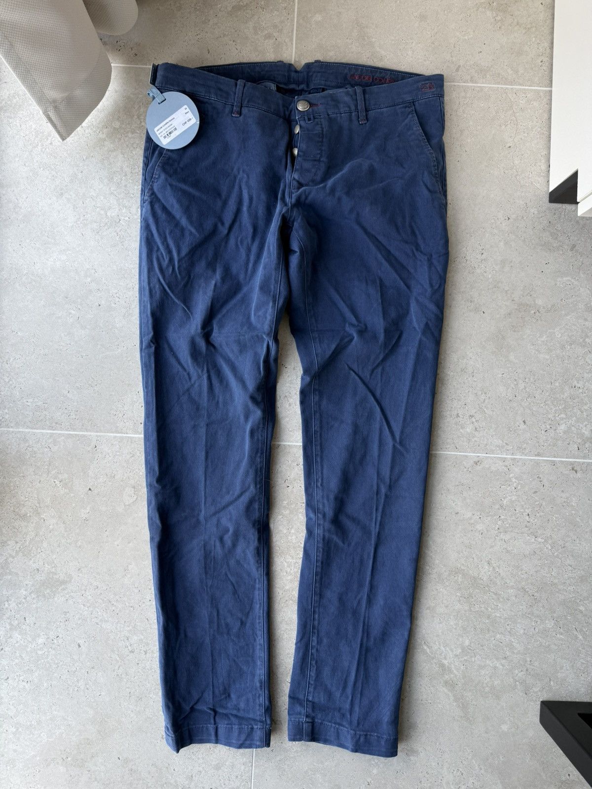 Jacob Cohen JACOB COHEN Comfort Bobby Chino Pants Size US 35 - 1 Thumbnail