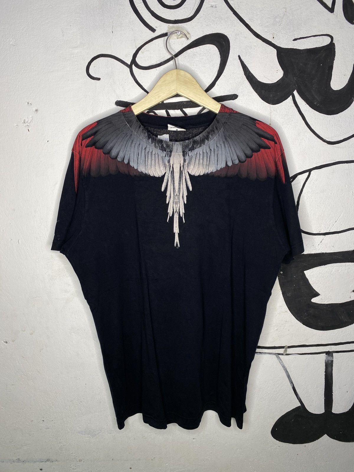 Marcelo Burlon Marcelo burlon red bird tshirt Size US M / EU 48-50 / 2 - 1 Thumbnail