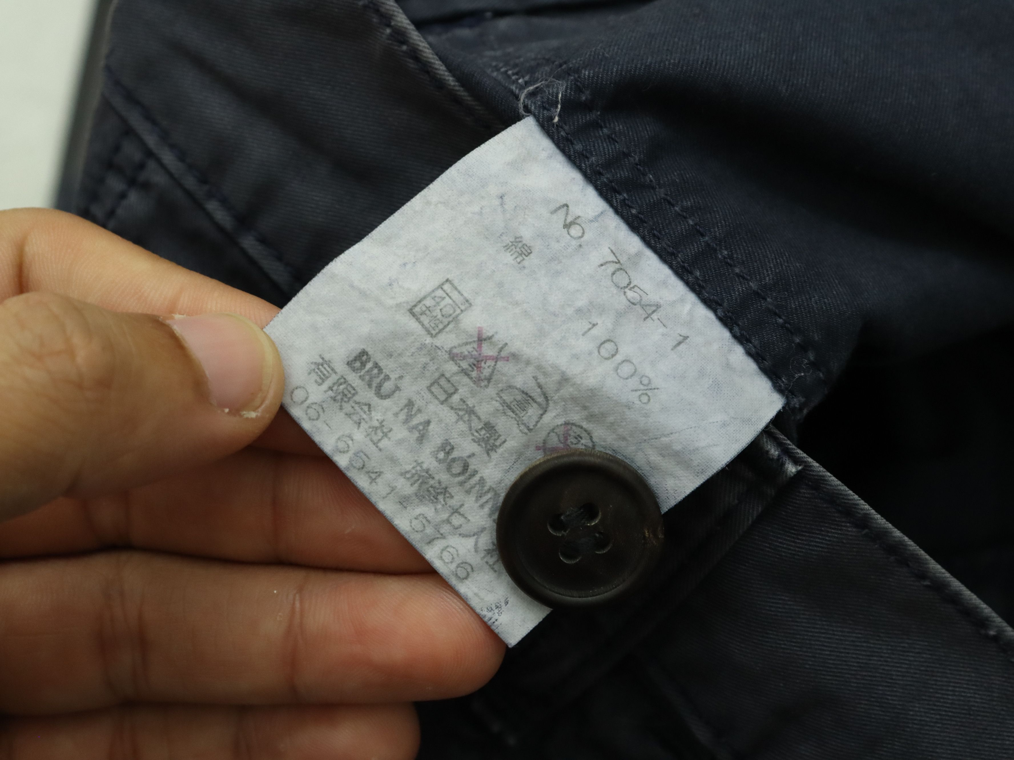 BRU NA BOINNE Bru Na Boinne Fatigue Double Sided Pocket Button Pant Size US 33 - 11 Thumbnail