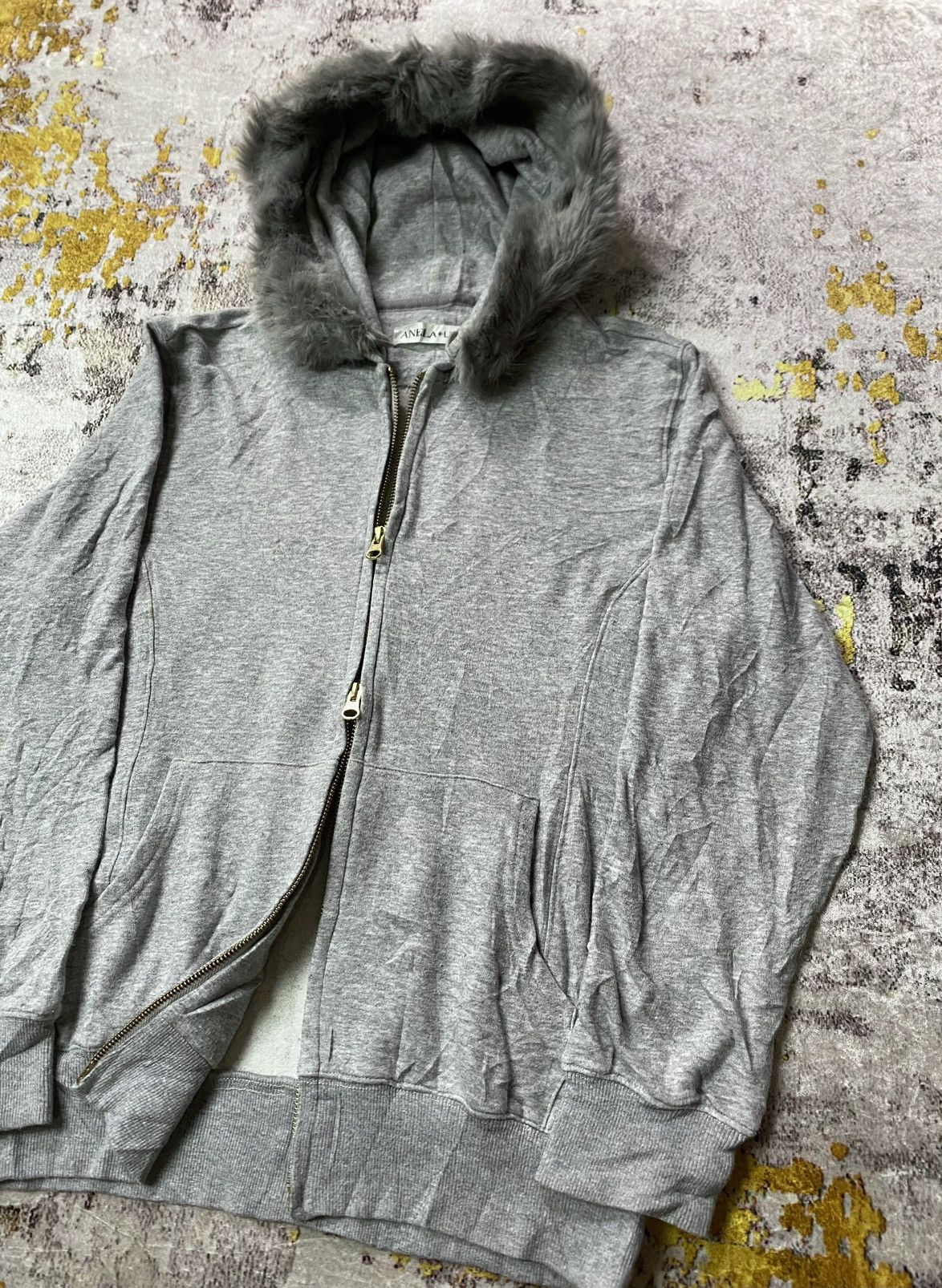 If Six Was Nine Japanes Anela lux Fur Hoodie Ifsix Lgb Style Size US M / EU 48-50 / 2 - 2 Thumbnail