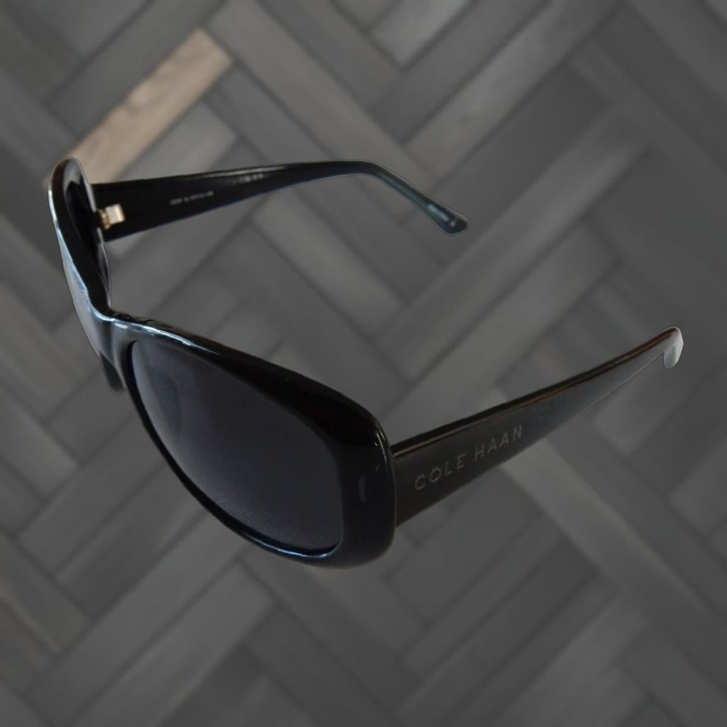 Cole Haan VINTAGE Cole Haan Sunglasses Women 57mm Black Small Scratched Frame Size ONE SIZE - 1 Thumbnail