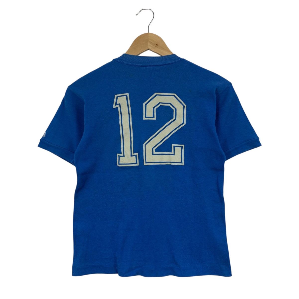 Vintage Vintage 80s USHIKU FC 7 Japanese Football Club Tshirt Size US S / EU 44-46 / 1 - 4 Thumbnail