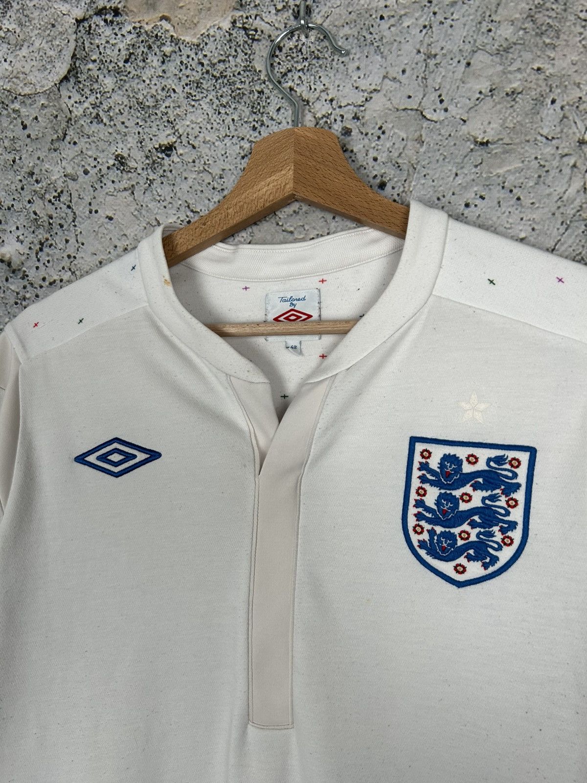 Umbro England Soccer Jersey Football Sportswear Umbro World Cup Size US L / EU 52-54 / 3 - 3 Thumbnail