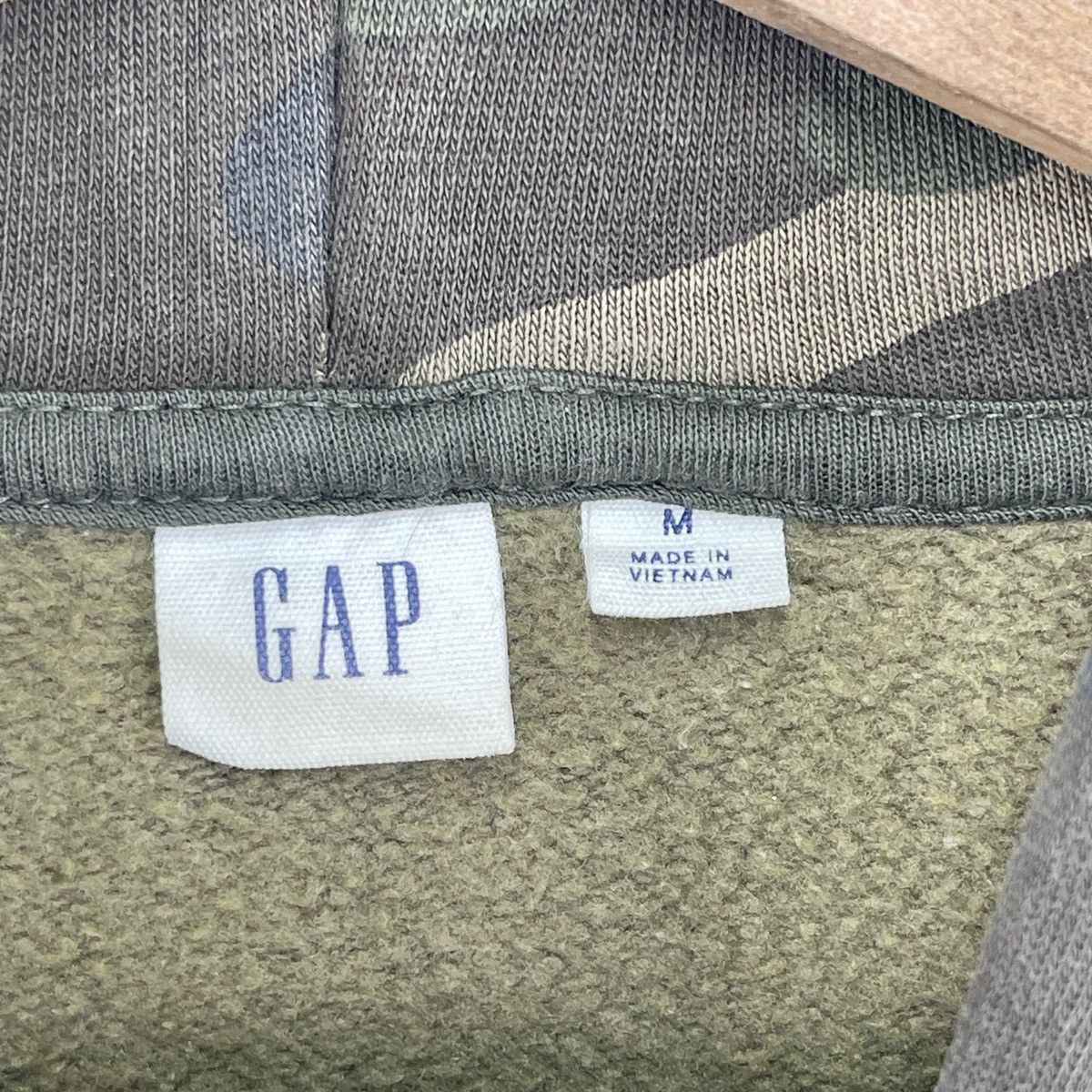 Gap × Vintage Gap Camouflage Zip Up Hoodie Size US M / EU 48-50 / 2 - 5 Thumbnail