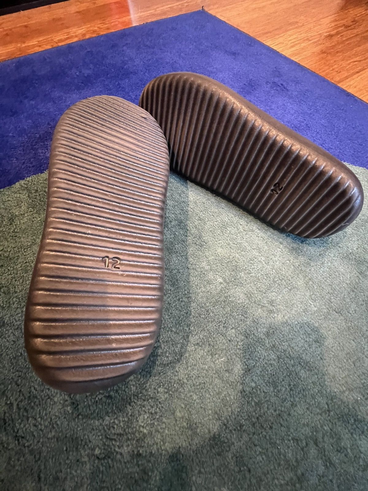Yeezy Yeezy SL-01 slides / slip on - Black size 12 Size US 12 / EU 45 - 4 Thumbnail