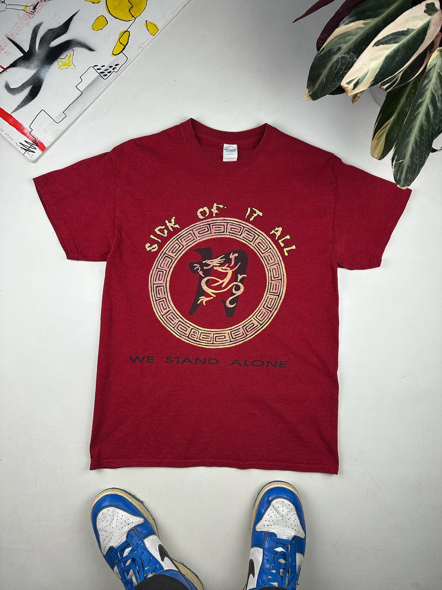 Band Tees Vintage 90s SICK OF IT ALL band tee hardcore punk Size US M / EU 48-50 / 2 - 4 Thumbnail