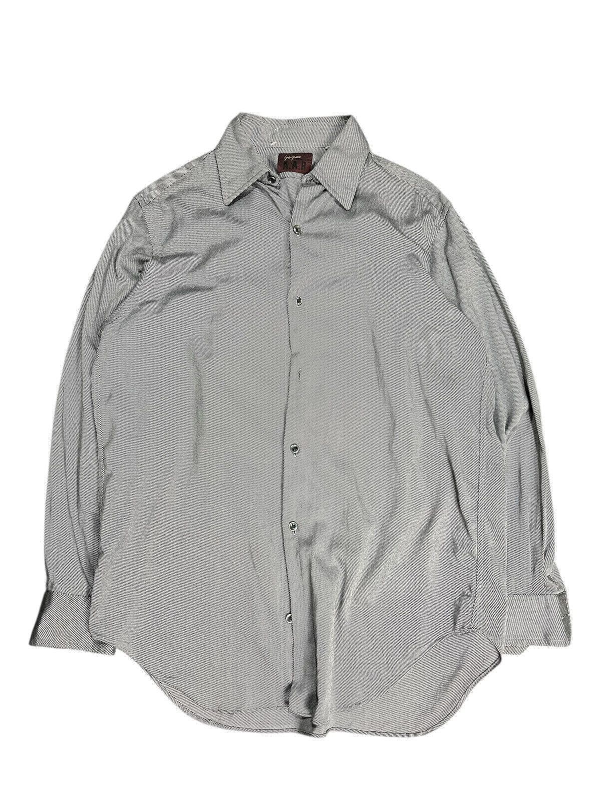 Japanese Brand × Y's for Men × Yohji Yamamoto Yohji Yamamoto down shirt stripe Size US L / EU 52-54 / 3 - 1 Thumbnail