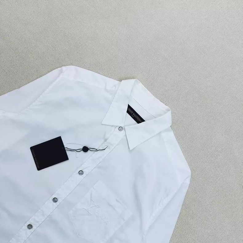 Louis Vuitton Louis Vuitton New Embroidered Logo Shirt-2506 Size US L / EU 52-54 / 3 - 4 Thumbnail