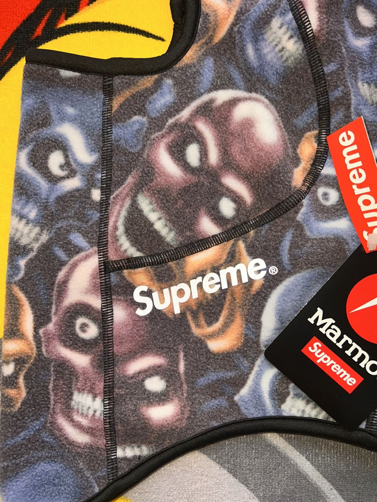 Supreme Supreme Marmot® Skull Pile Fleece Balaclava ski face mask Size ONE SIZE - 12 Thumbnail