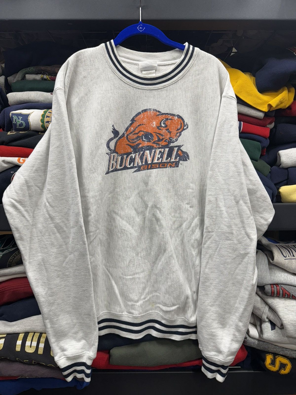 Champion Sz Medium men’s Bucknell reverse weave crewneck champion Size US M / EU 48-50 / 2 - 1 Thumbnail