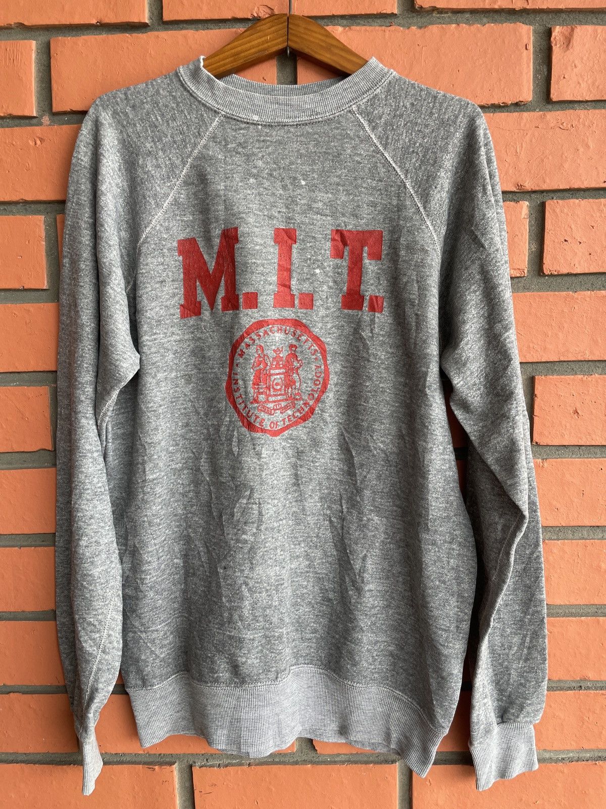 Vintage Vintage Massachusetts Institute Technology Reverse Weave L Size US L / EU 52-54 / 3 - 2 Thumbnail