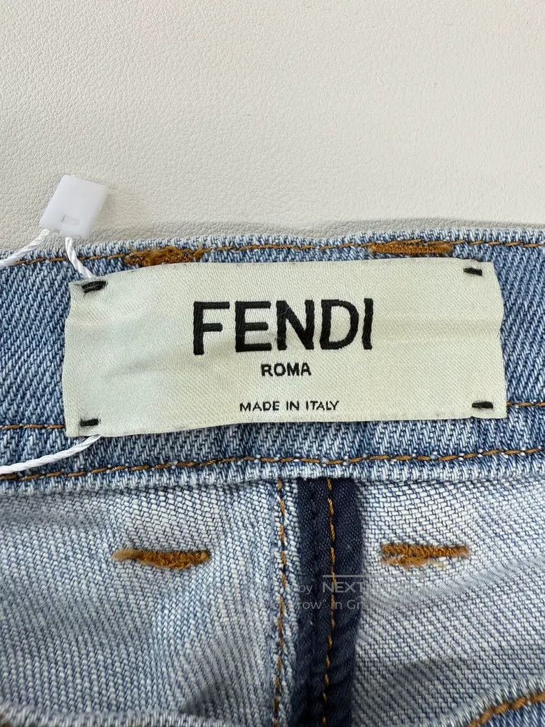 Fendi Fendi Limited edition Karl Lagerfeld denim jeans Size 42" / US 20 - 3 Thumbnail