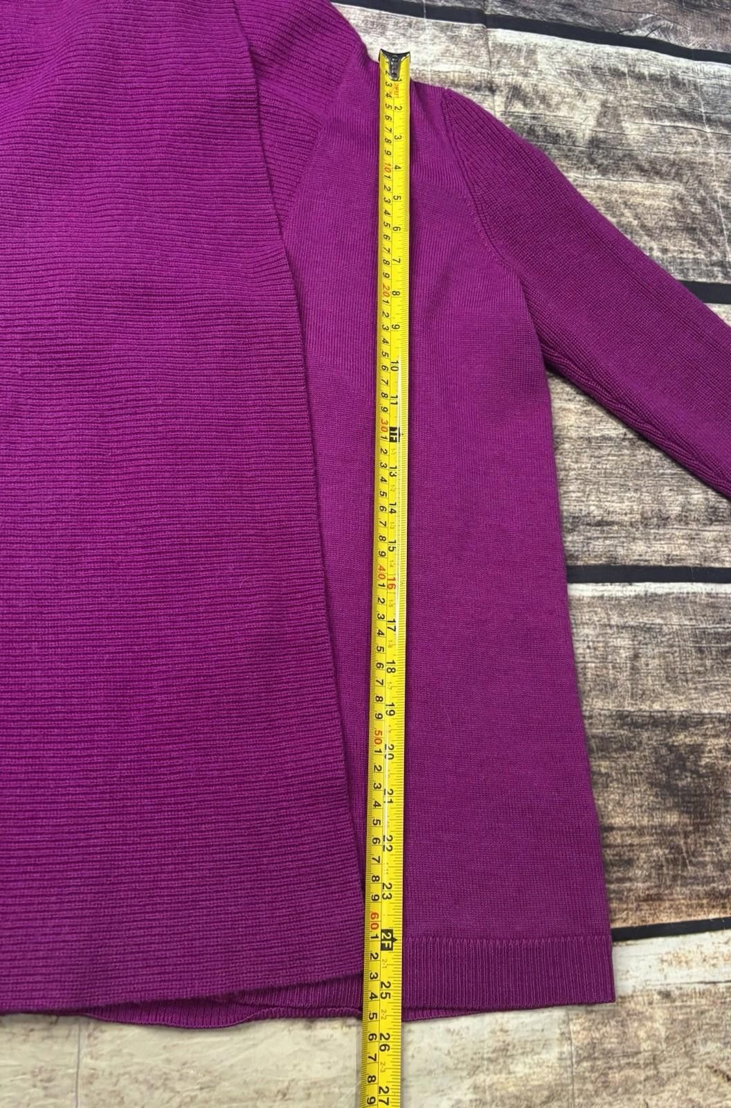 Lauren Ralph Lauren Lauren Ralph Lauren Cardigan Sweater Merino Wool Shawl Size XL / US 12-14 / IT 48-50 - 9 Thumbnail