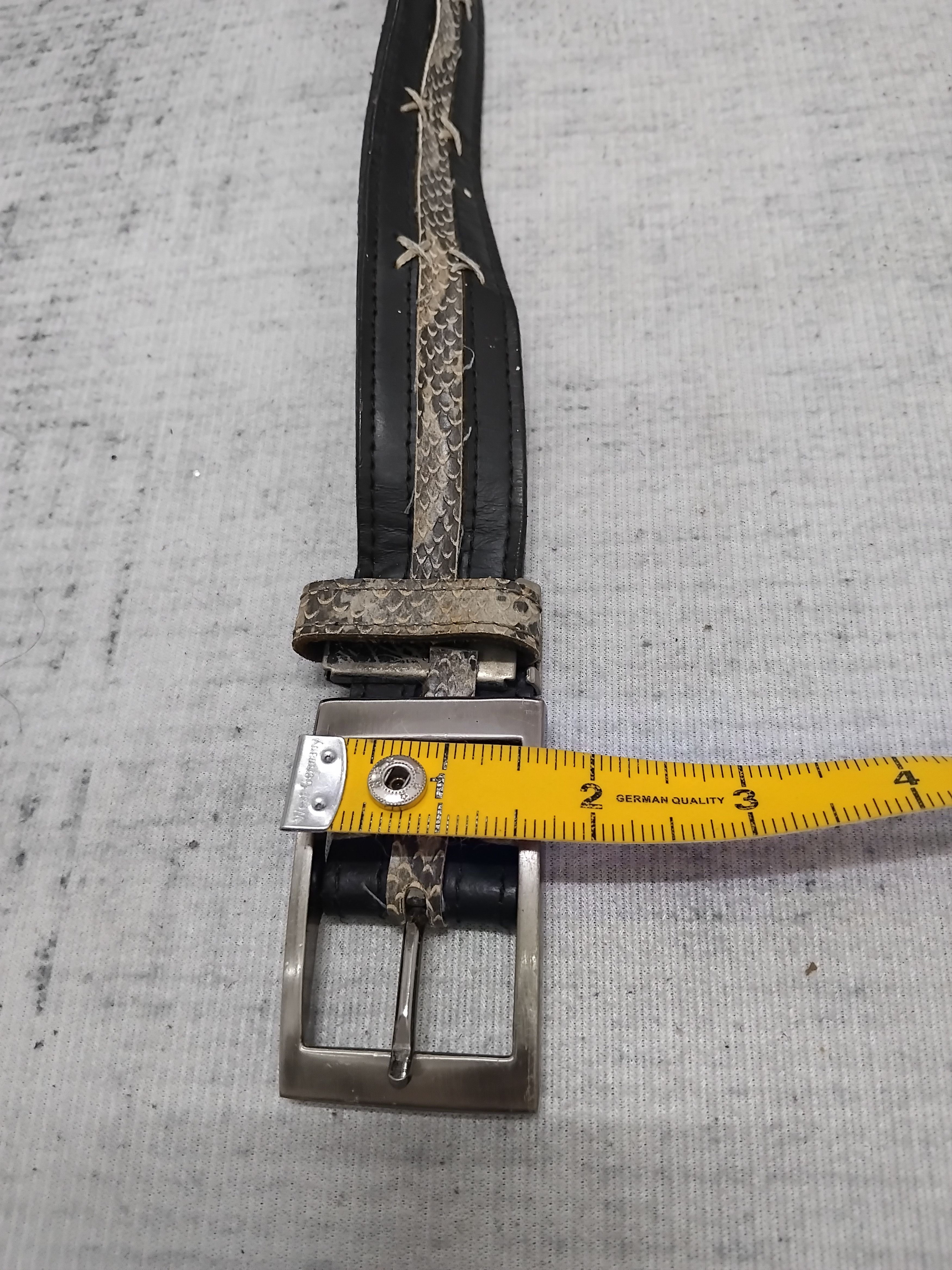 Comme Ca Ism 💥Comme ca ism snake skin leather belt Size ONE SIZE - 14 Thumbnail
