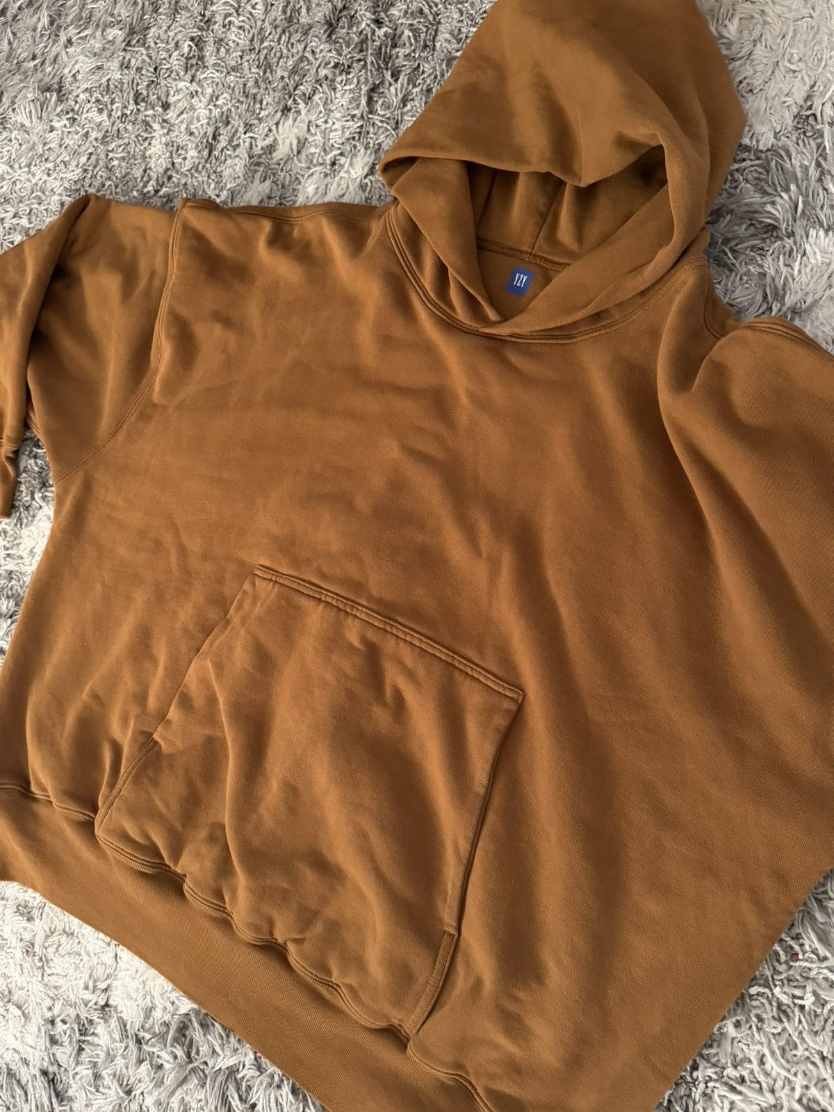 Gap × Yeezy YEEZY GAP LIGHT BROWN PERFECT HOODIE IN XXL Size US XXL / EU 58 / 5 - 2 Thumbnail