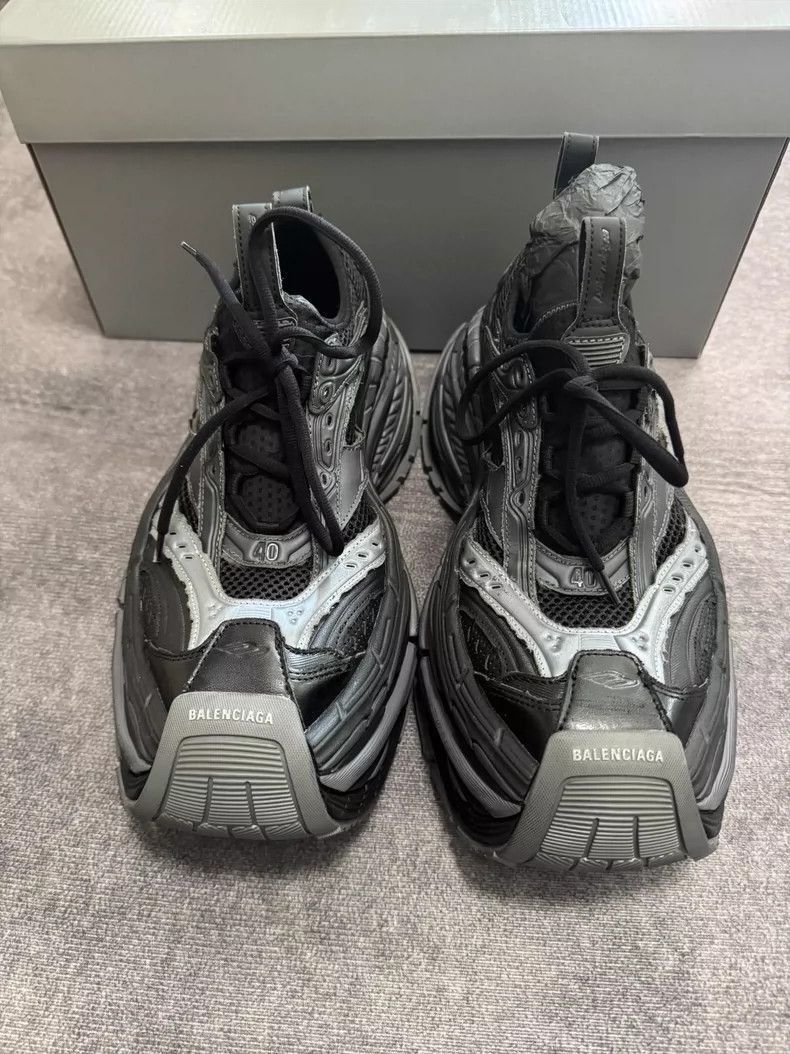 Balenciaga Balenciaga 25 Platform Retro Thick Sole Sneakers-2505 Size US 10 / EU 43 - 2 Thumbnail