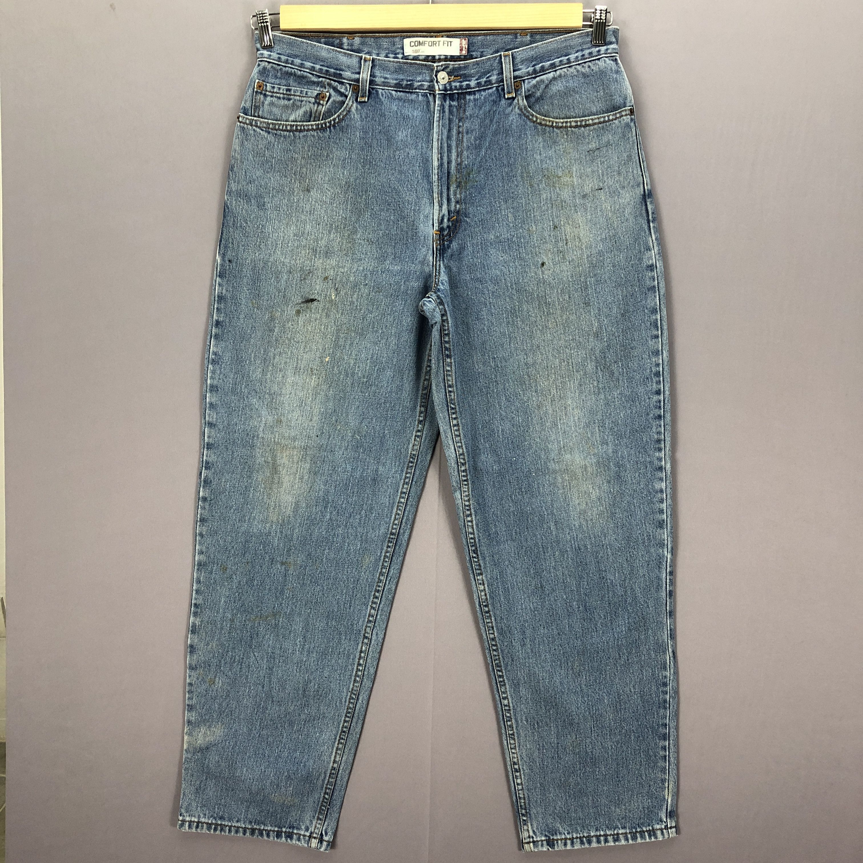 Levi's Vintage Y2K Levis 560 Sun Faded Jeans Levi's Baggy Denim Size US 36 / EU 52 - 1 Thumbnail