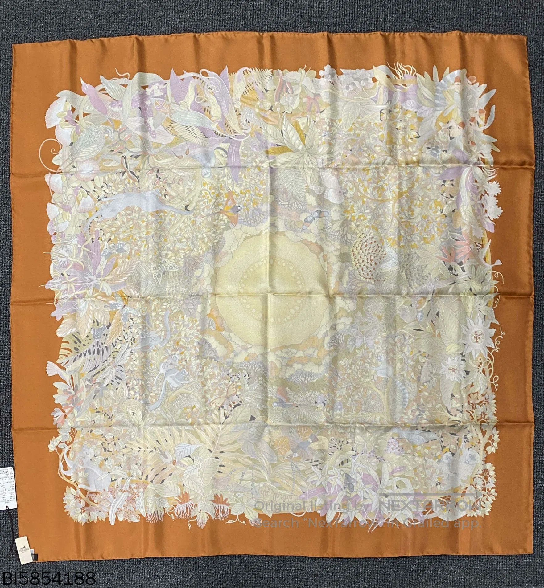 Hermes Hermes 'True Meaning of Life' Scarf. Size ONE SIZE - 2 Thumbnail
