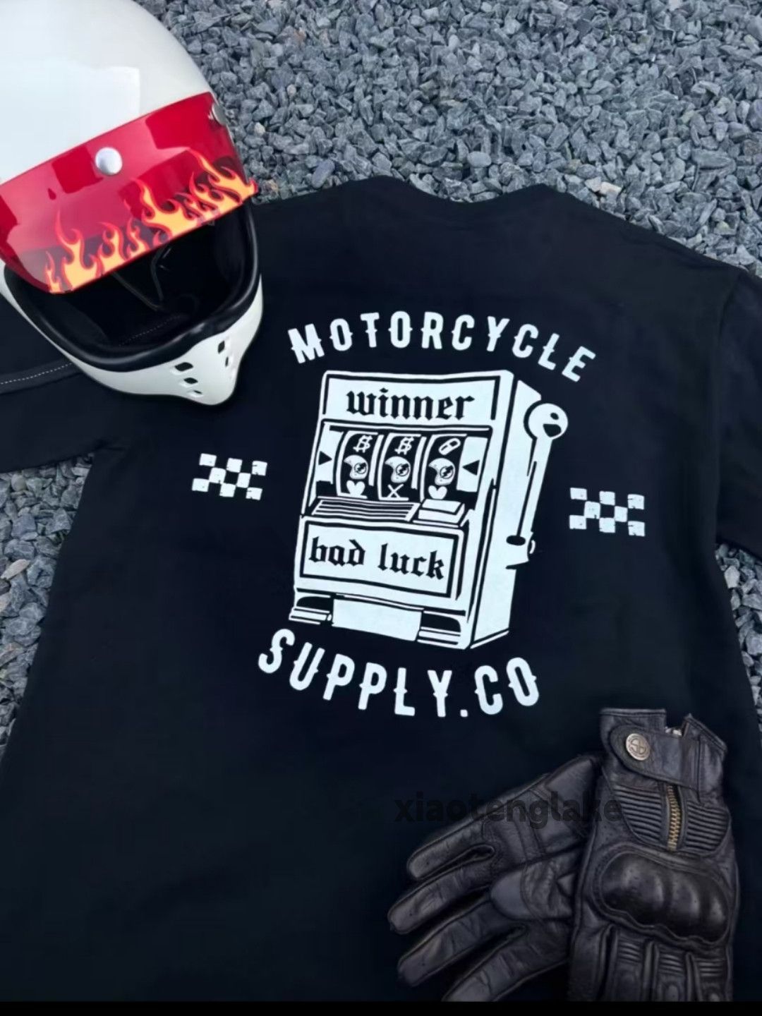 Designer × Vintage Unisex outdoor loose hiphop y2k pattern graphic t shirt Size US L / EU 52-54 / 3 - 1 Thumbnail