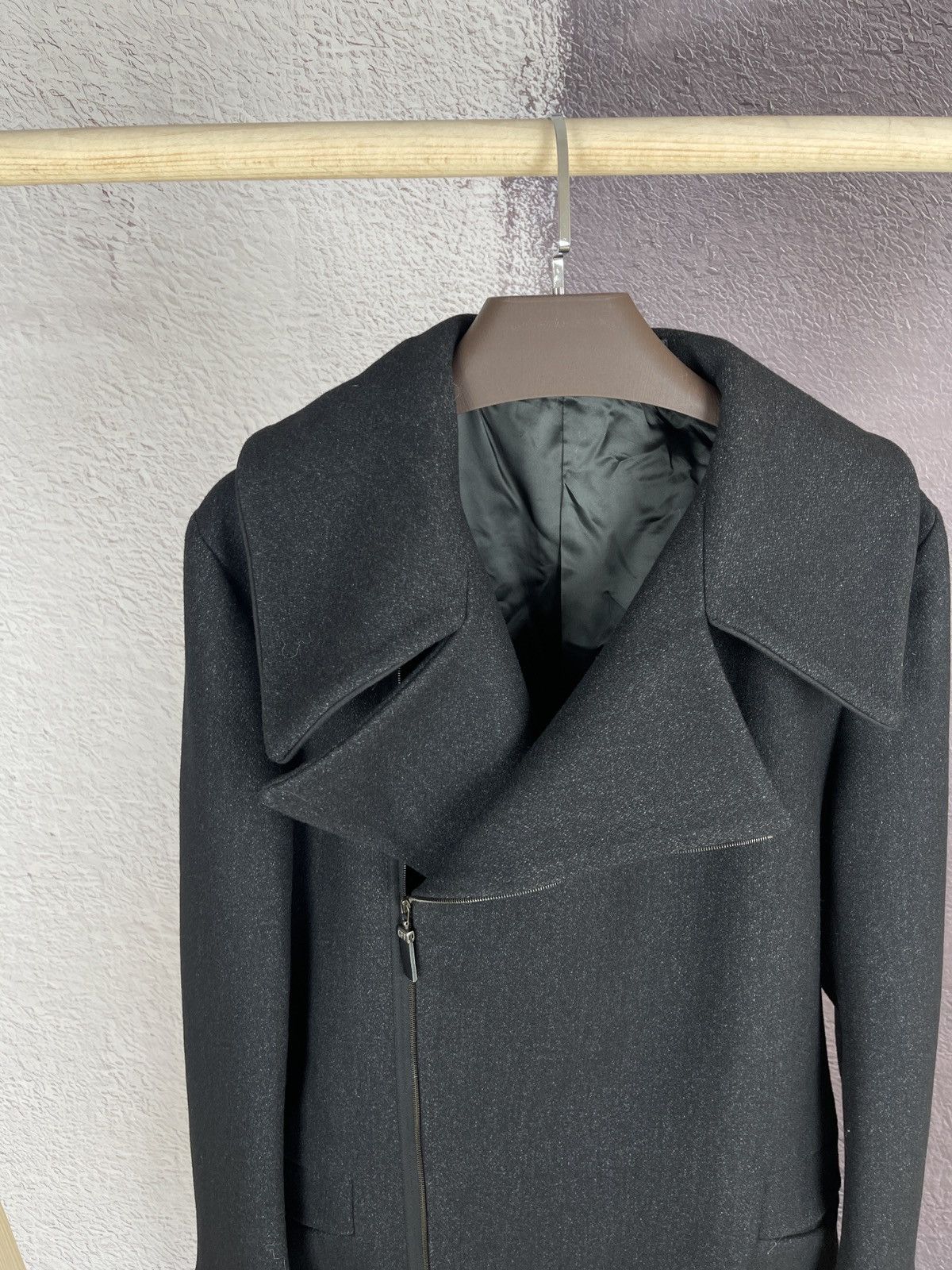 GF Ferre Gianfranco Ferre full zip grey wool suit coat GFF Size US M / EU 48-50 / 2 - 3 Thumbnail