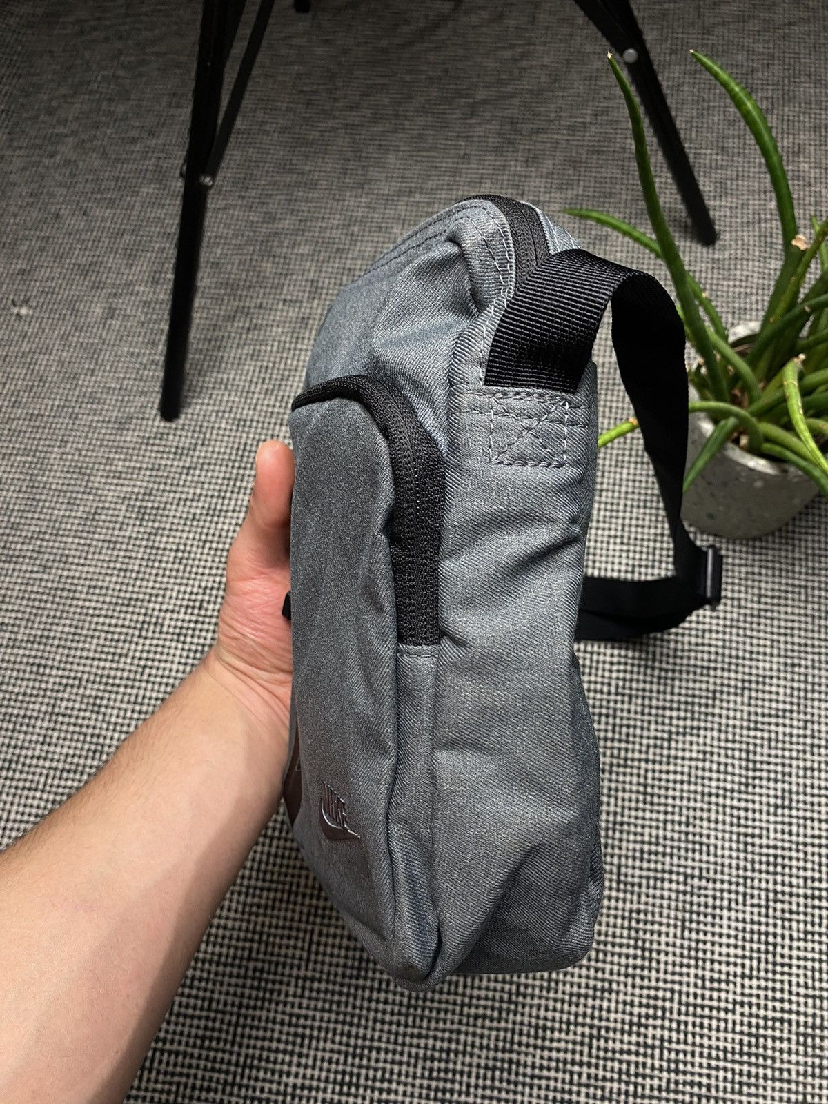 Nike × Vintage Vintage rare Nike tech fleece mini bag y2k drill Size ONE SIZE - 3 Thumbnail