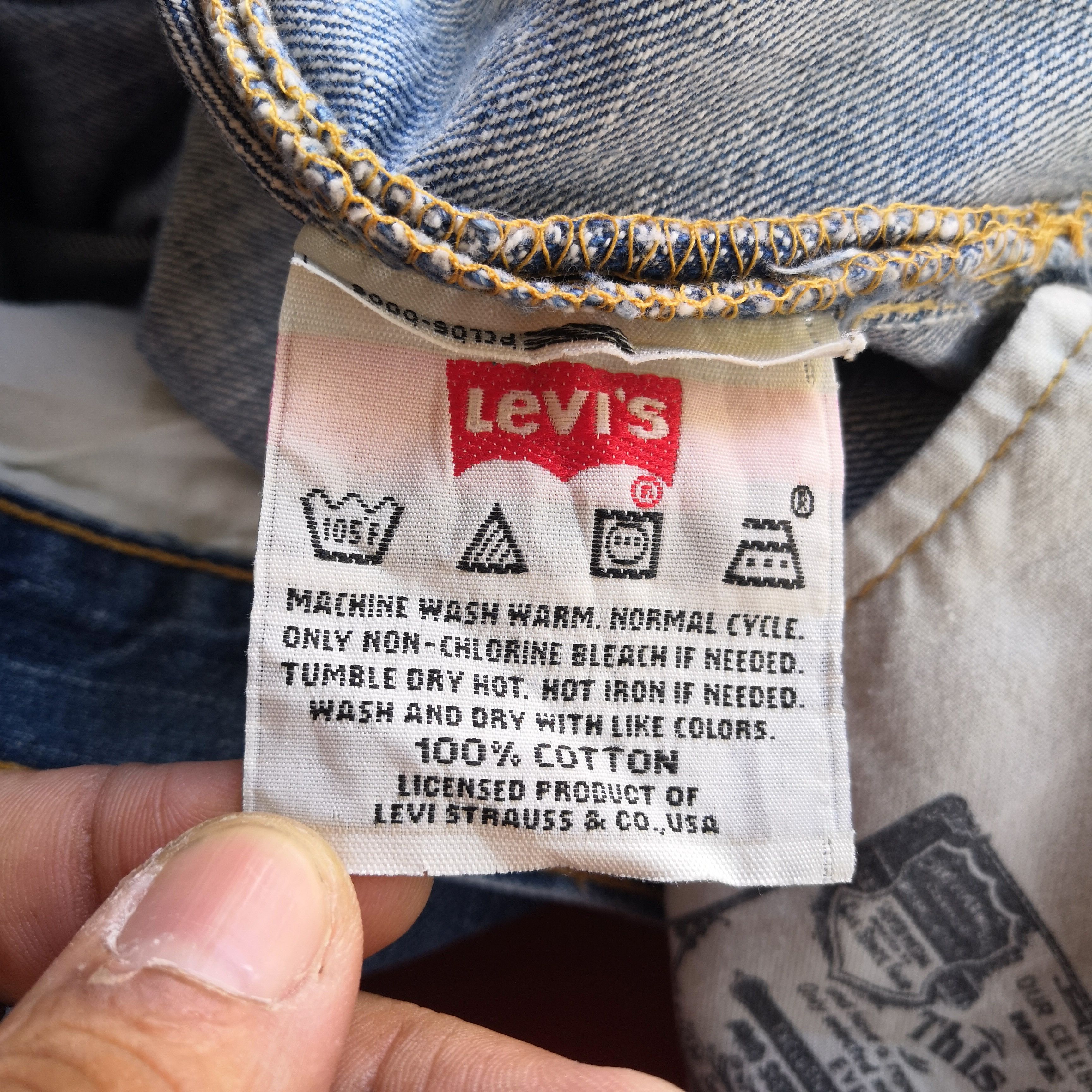 Levi's Vintage Levi's 501 Light Wash Denim Levis 501 Jeans Pants Size US 36 / EU 52 - 10 Thumbnail