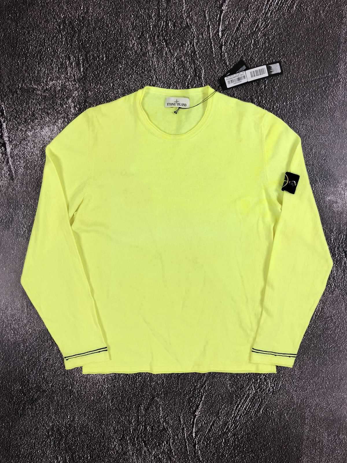 image of Stone Island New Sweater Long Sleeve in Lime, Men's (Size 2XL)