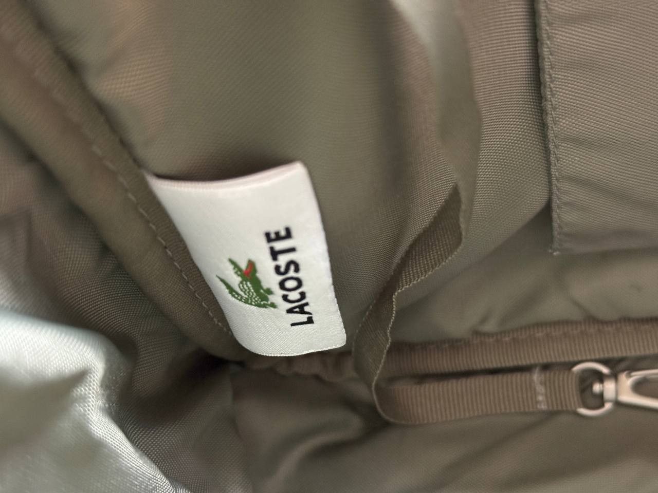 Lacoste Lacoste messenger shoulder bag in beige Size OS Size ONE SIZE - 6 Thumbnail