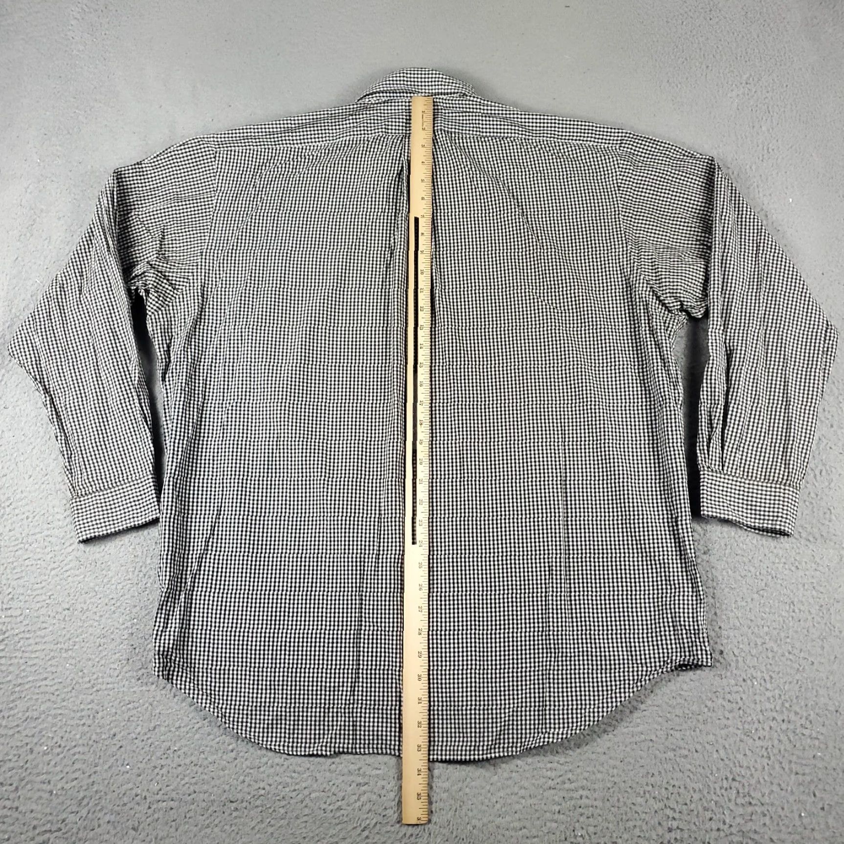 Ralph Lauren Ralph Lauren Shirt Mens XL Gray Check Pony Button Up Long Sleeve Size US XL / EU 56 / 4 - 7 Thumbnail
