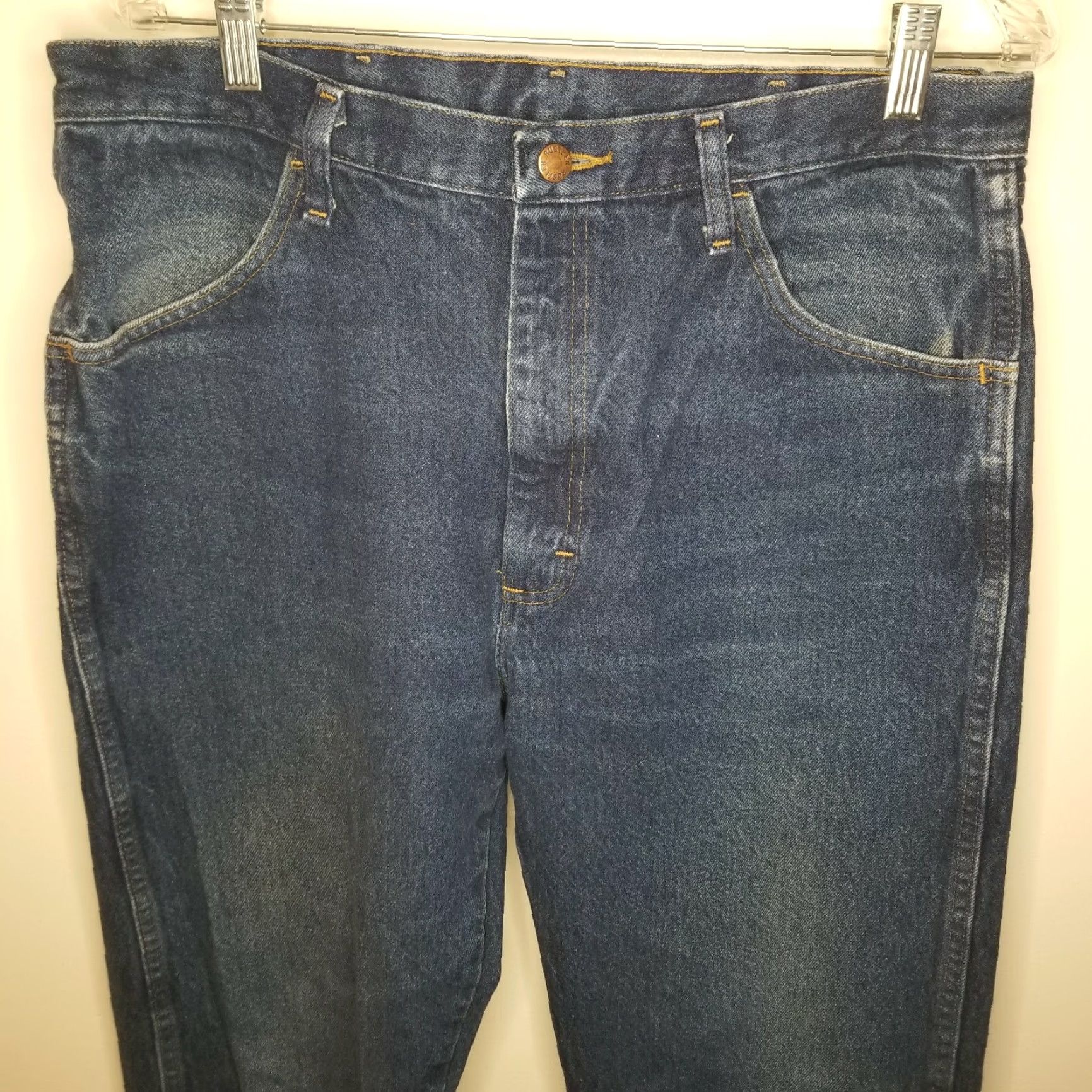Vintage VINTAGE? Not specified. Rustler Jeans Straight Men Size 36x32 Blue Size US 36 / EU 52 - 2 Thumbnail