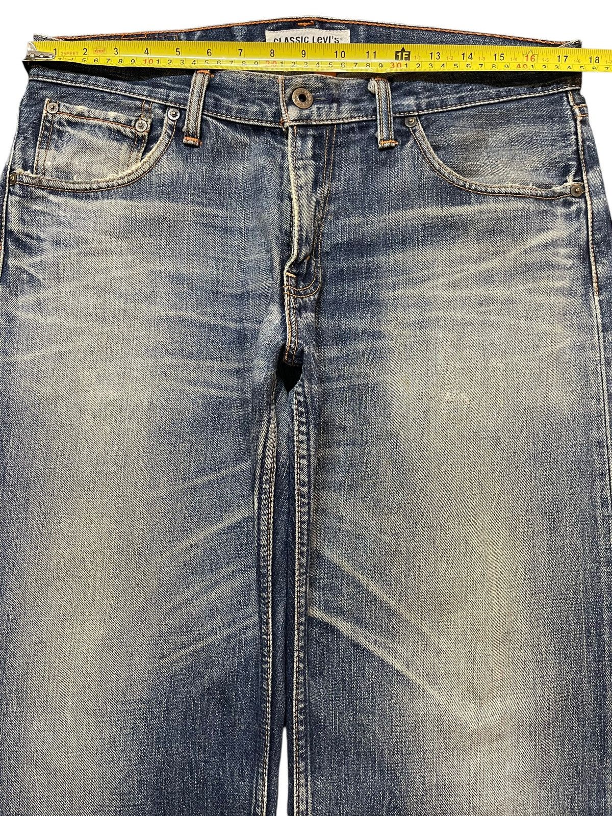 Levi's Vintage 90s Levis 503 Faded Wash Style Baggy Jeans Size US 34 / EU 50 - 12 Thumbnail