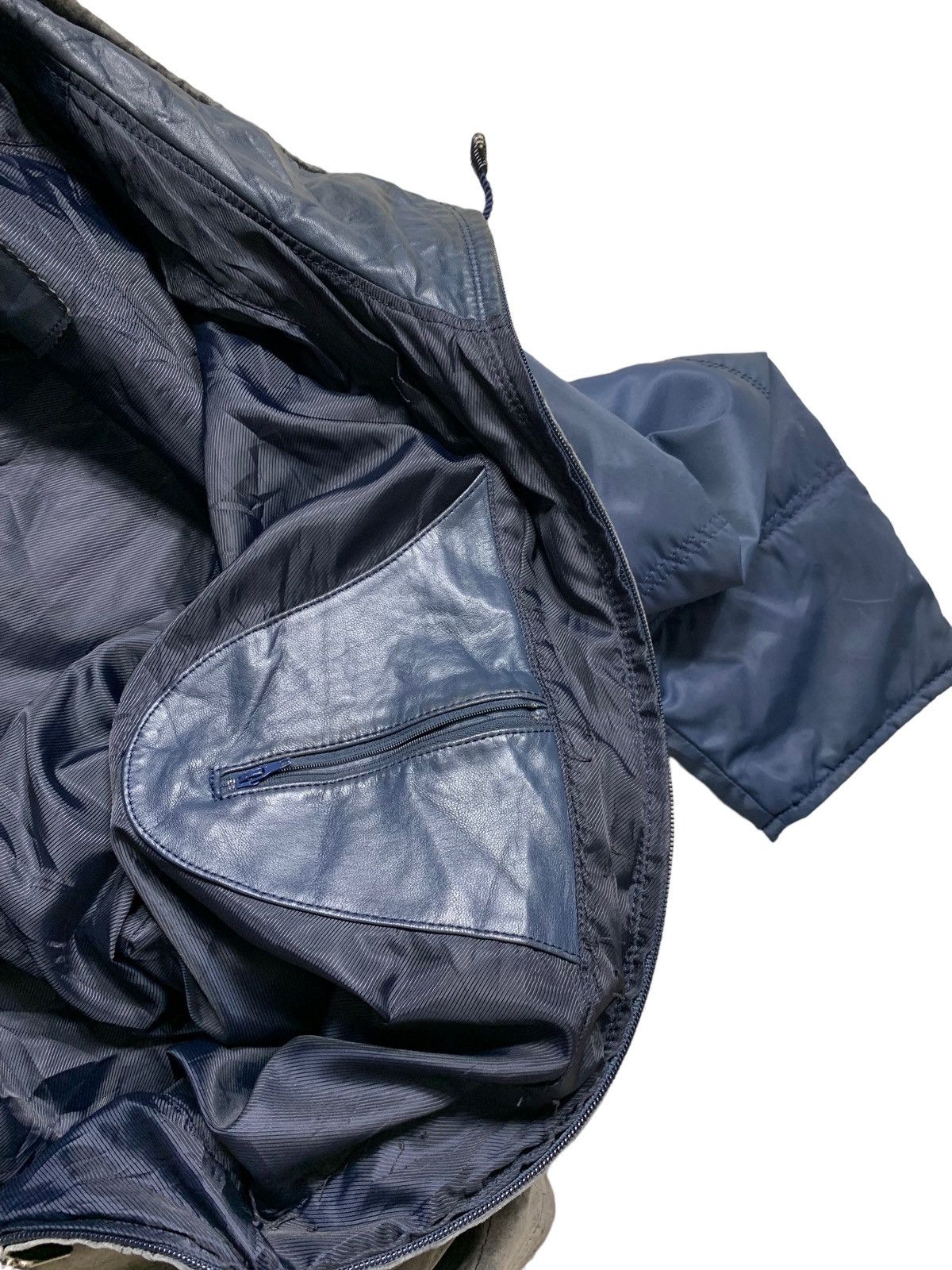 Lanvin Lanvin Classique Half Leather Jacket Size US XL / EU 56 / 4 - 7 Thumbnail