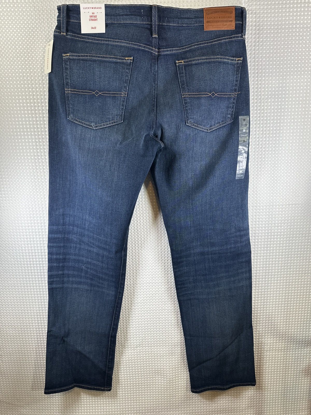 Lucky Brand Lucky Brand 363 Vintage Straight Jeans Size US 34 / EU 50 - 3 Thumbnail