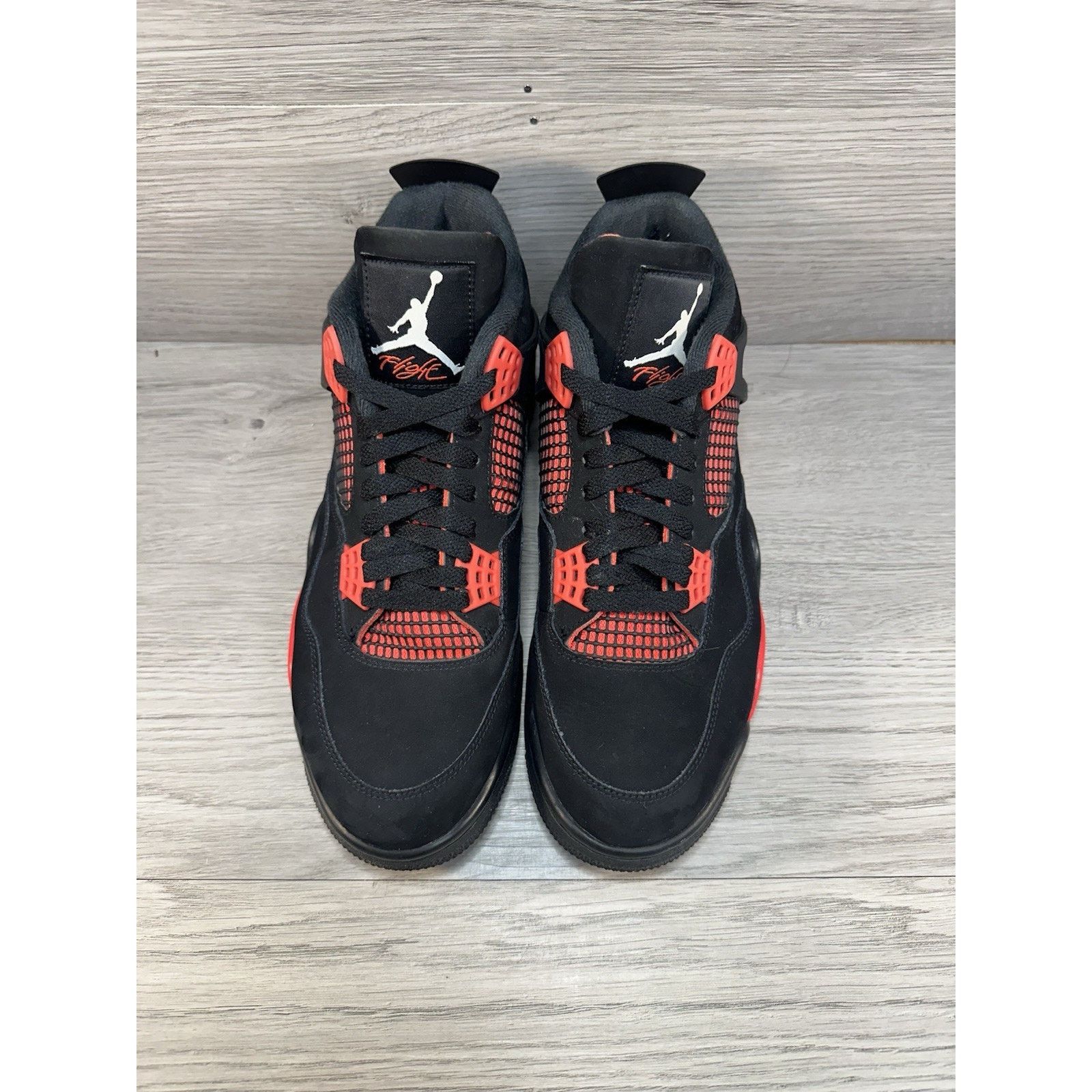 Jordan Brand Jordan 4 Retro Red Thunder - Size 10.5 Size US 10.5 / EU 43-44 - 4 Thumbnail